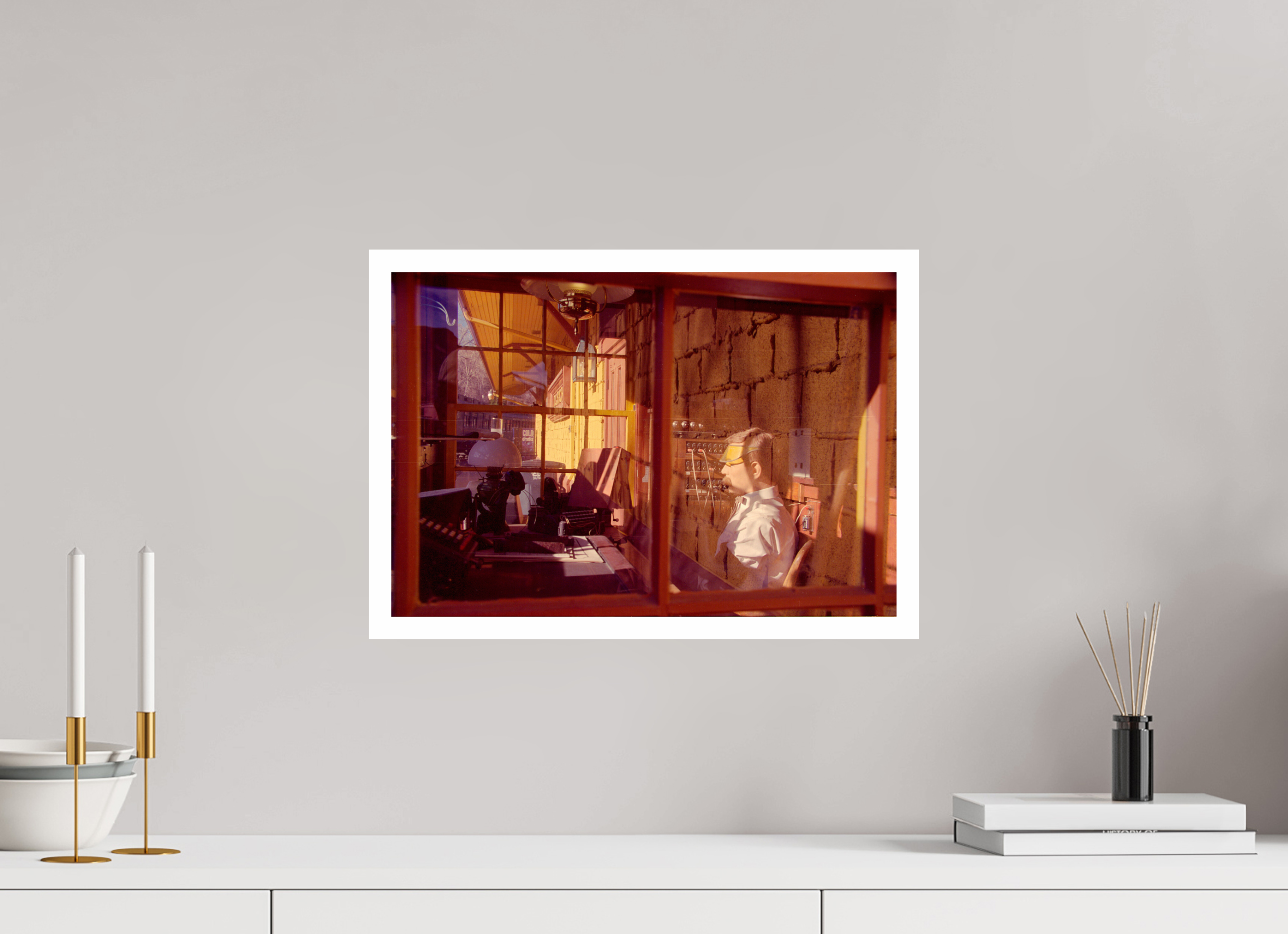 17.6 x 12″, Hahnemuhle Ultra Smooth Paper Colorado Trains Photo Master-print #1