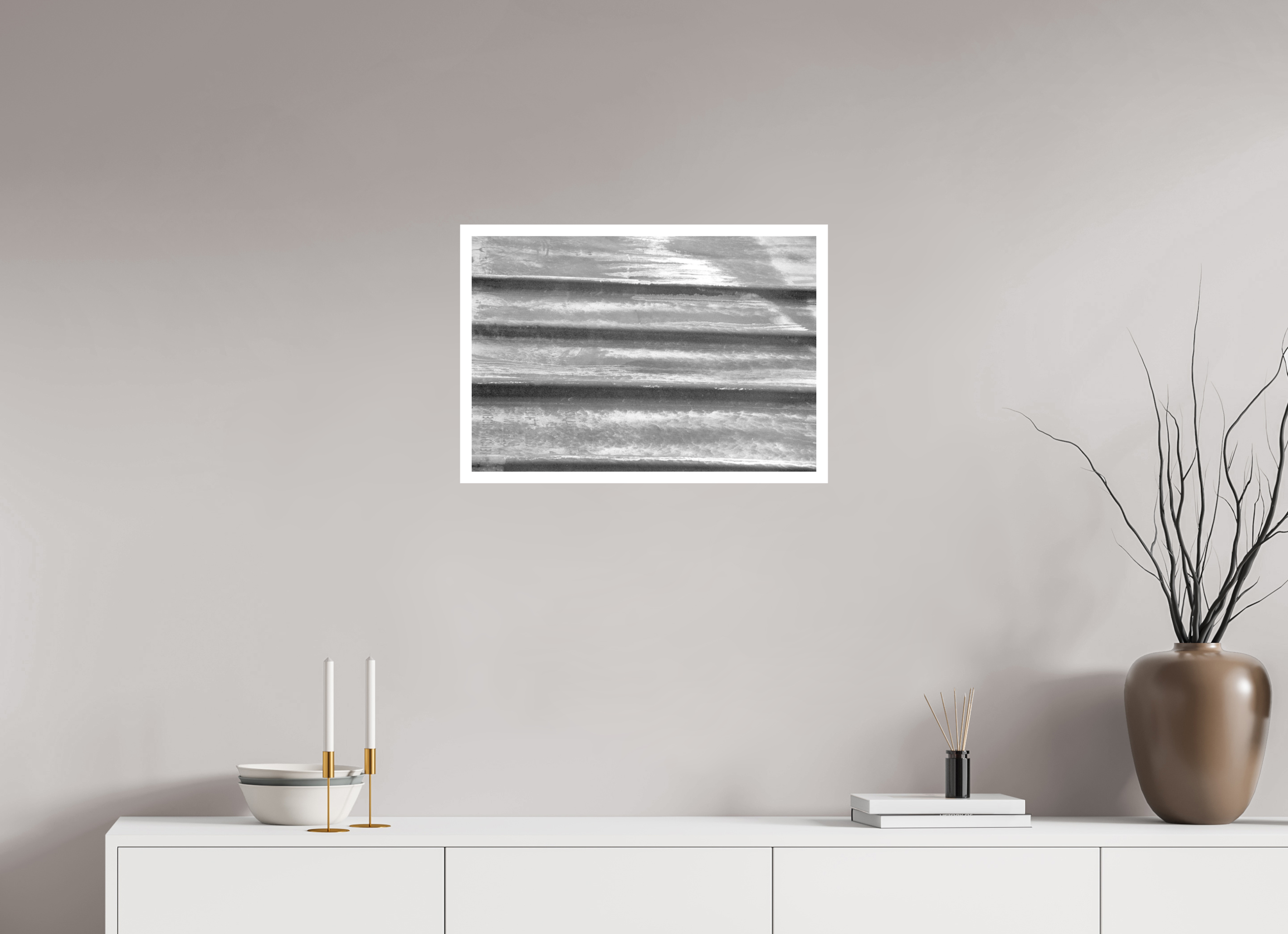 23.4 x 16″, Hahnemuhle Ultra Smooth Paper Abstract Trains Photo Masterprint #4