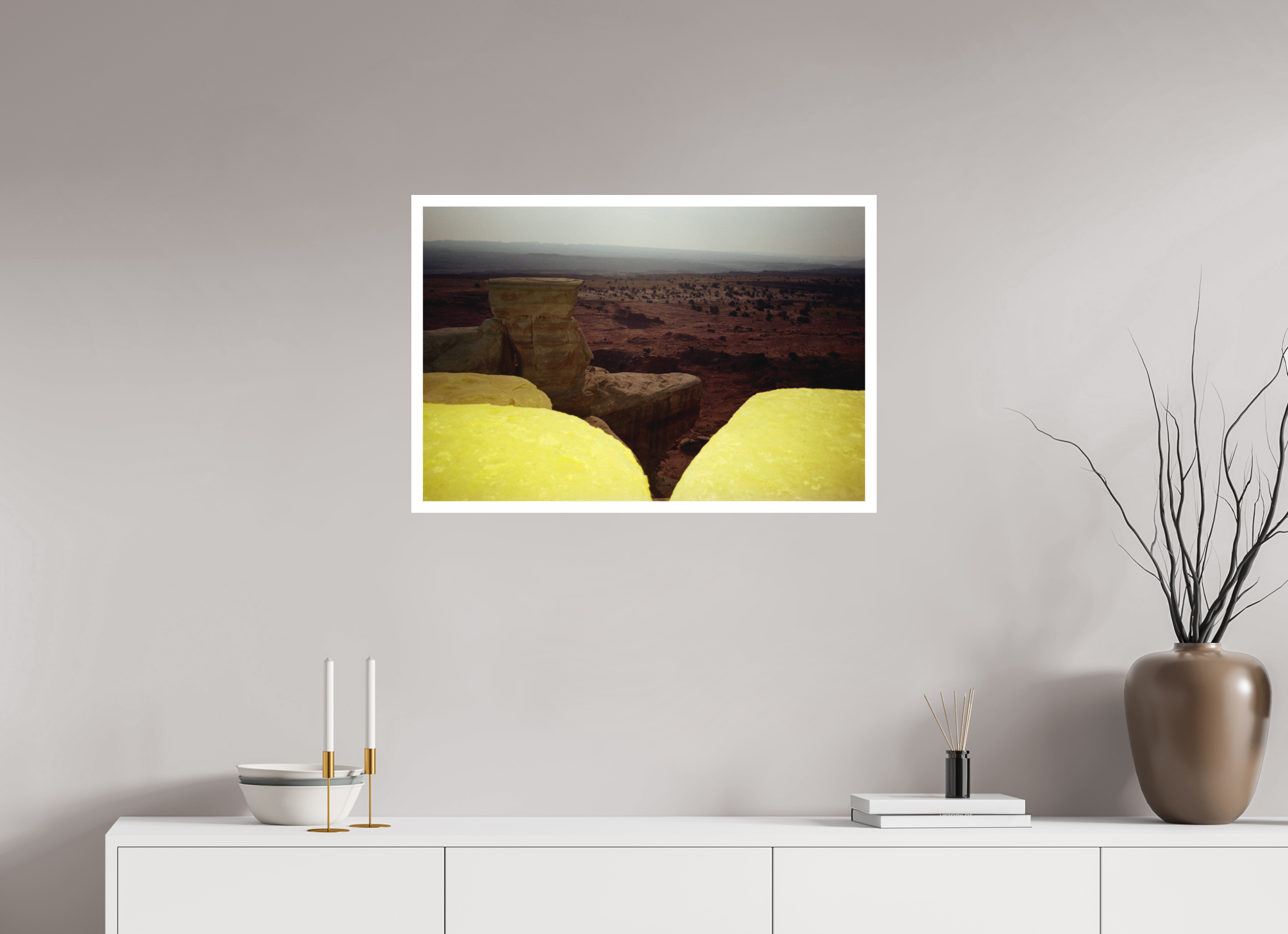 30 x 20″, Hahnemuhle Ultra-Smooth Full Moon Utah Salt Wash Two