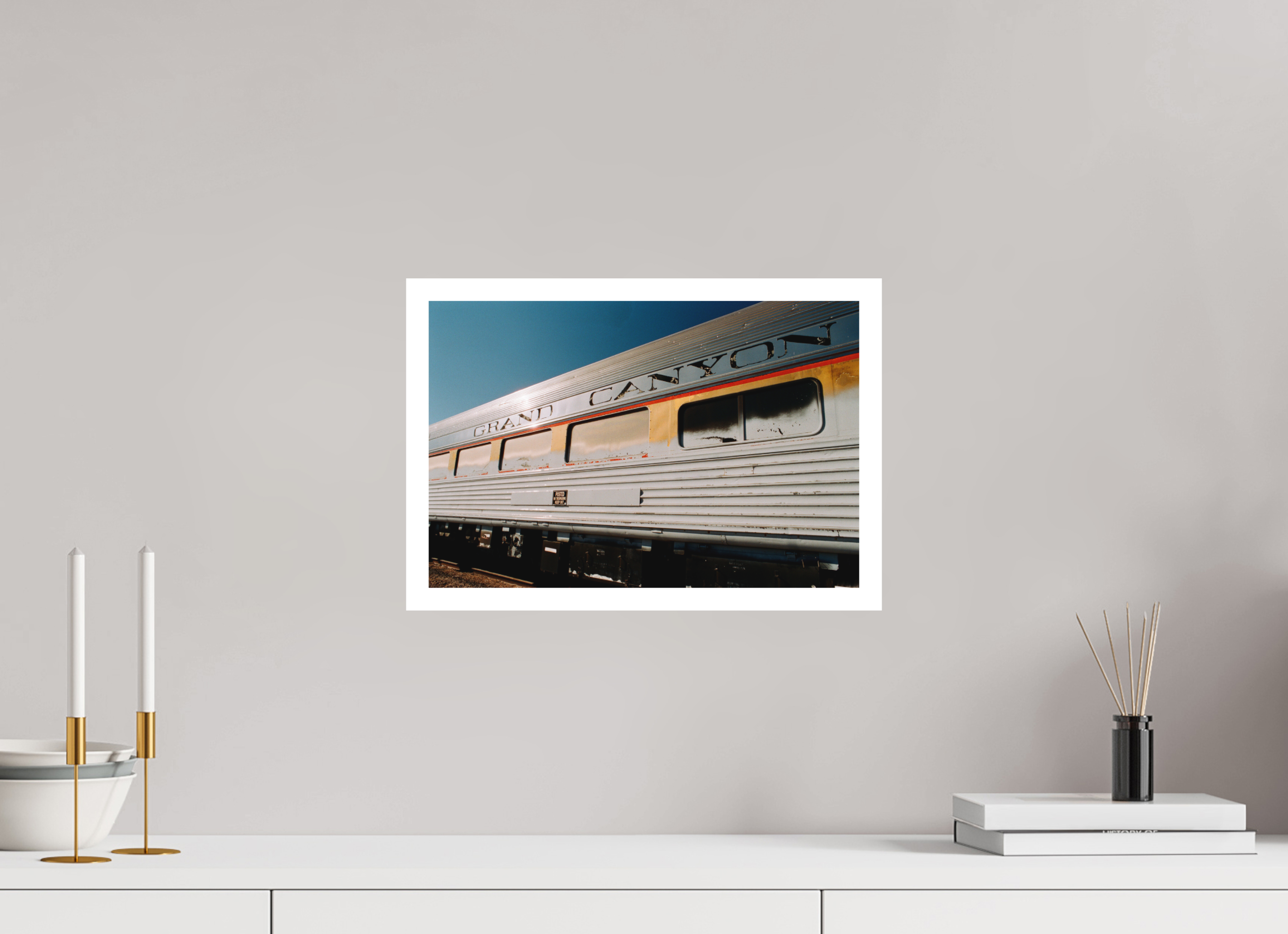 15 x 10″, Hahnemuhle Ultra-Smooth Trains Arizona Thirteen