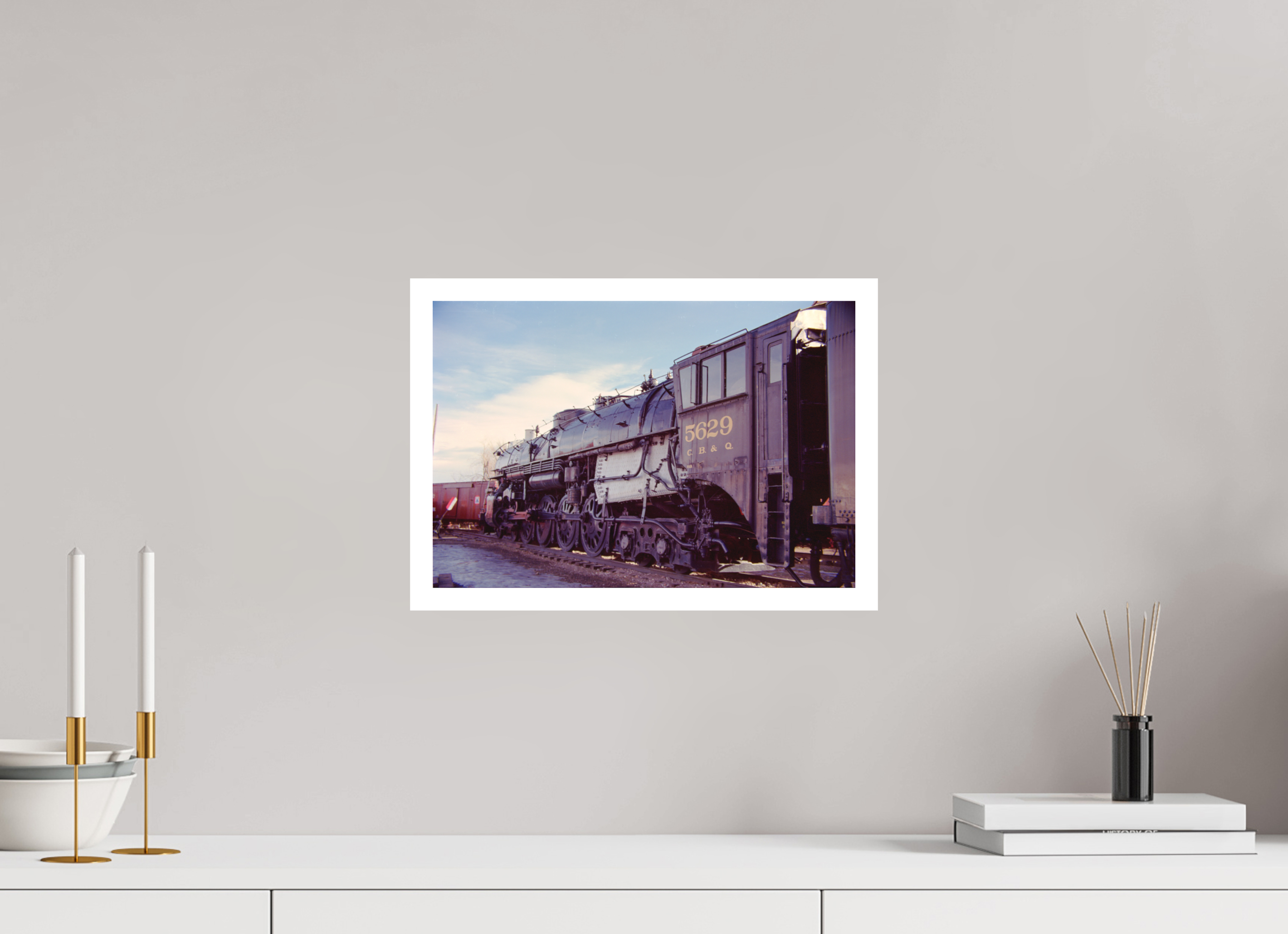 14.7 x 10″, Hahnemuhle Ultra-Smooth Trains Colorado Two