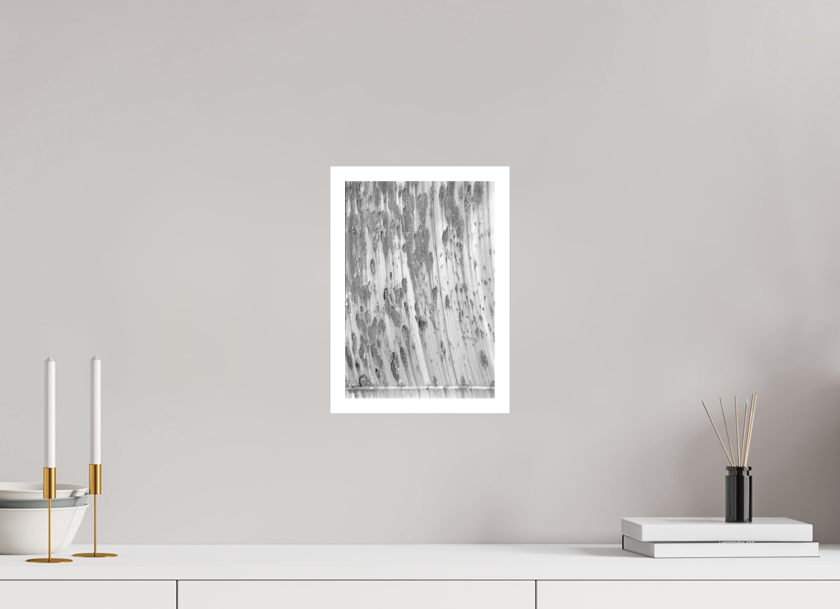 8 x 11.6″, Hahnemuhle Ultra-Smooth Abstract Trains Two