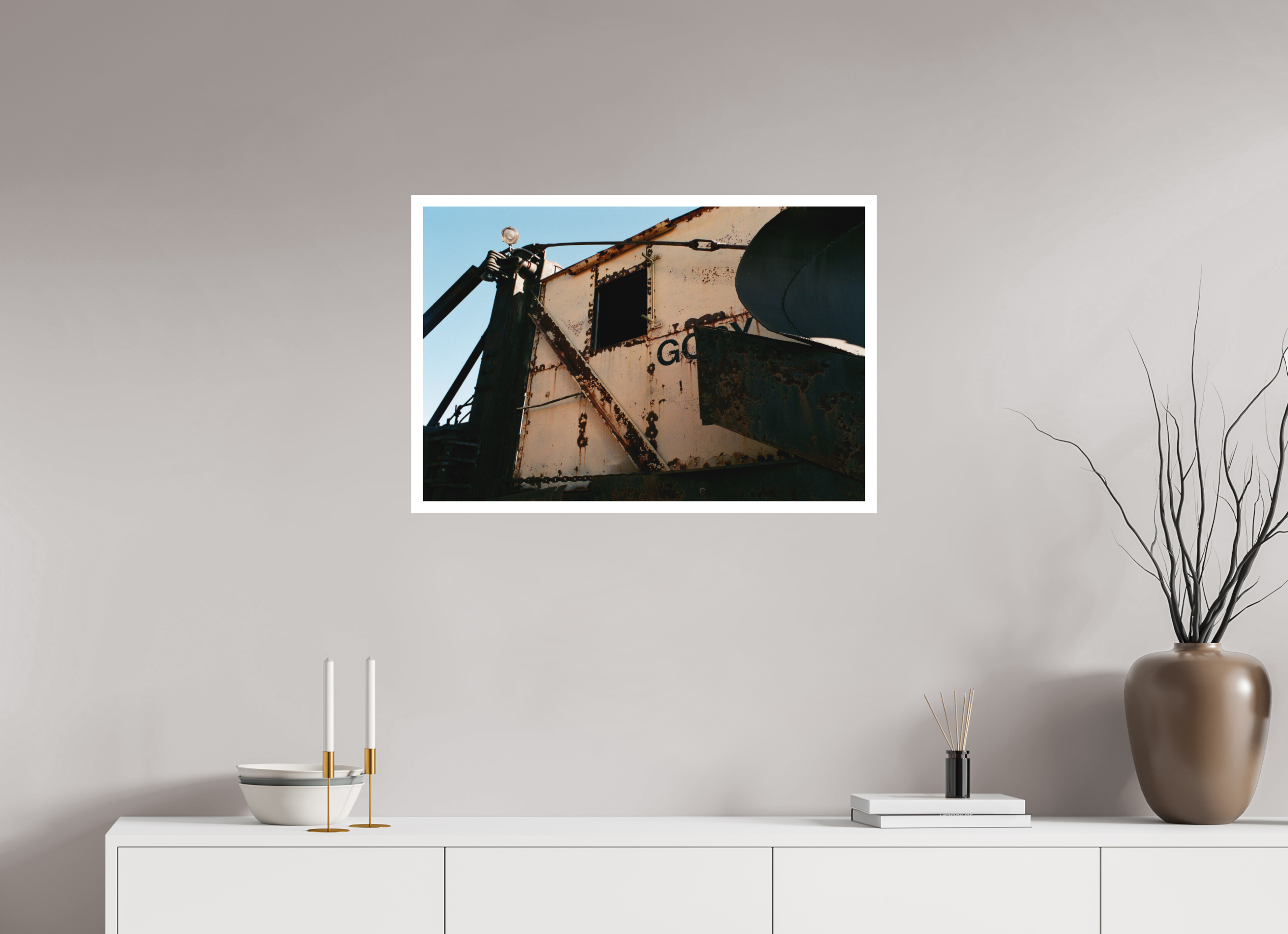 30 x 20″, Hahnemuhle Ultra-Smooth Trains Arizona Twelve