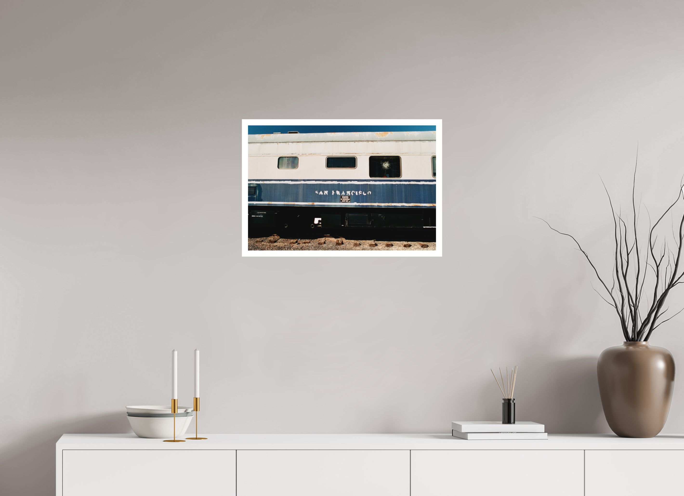 24 x 16″, Hahnemuhle Ultra-Smooth Trains Arizona Fourteen