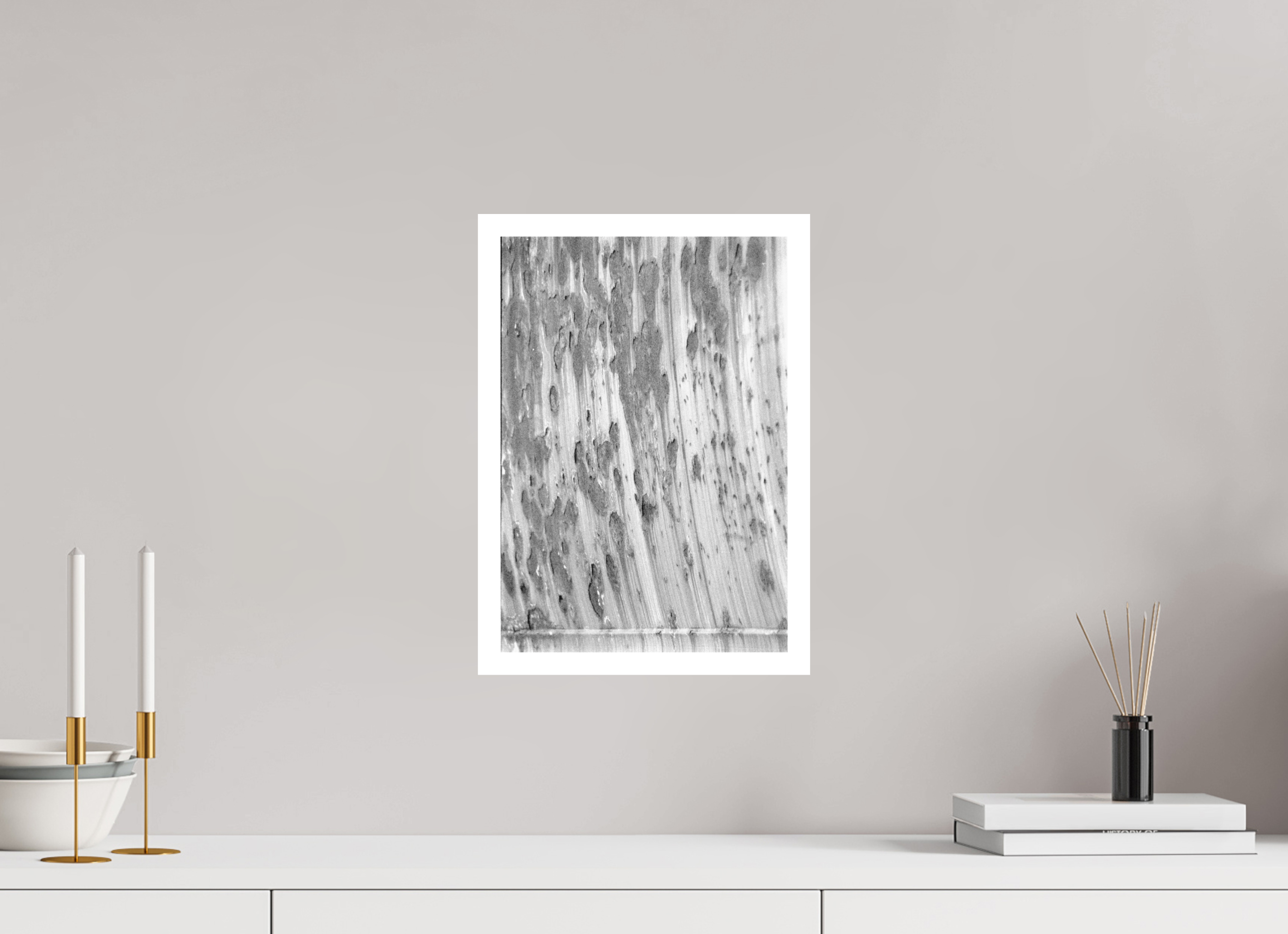 10 x 14.5″, Hahnemuhle Ultra-Smooth Abstract Trains Two