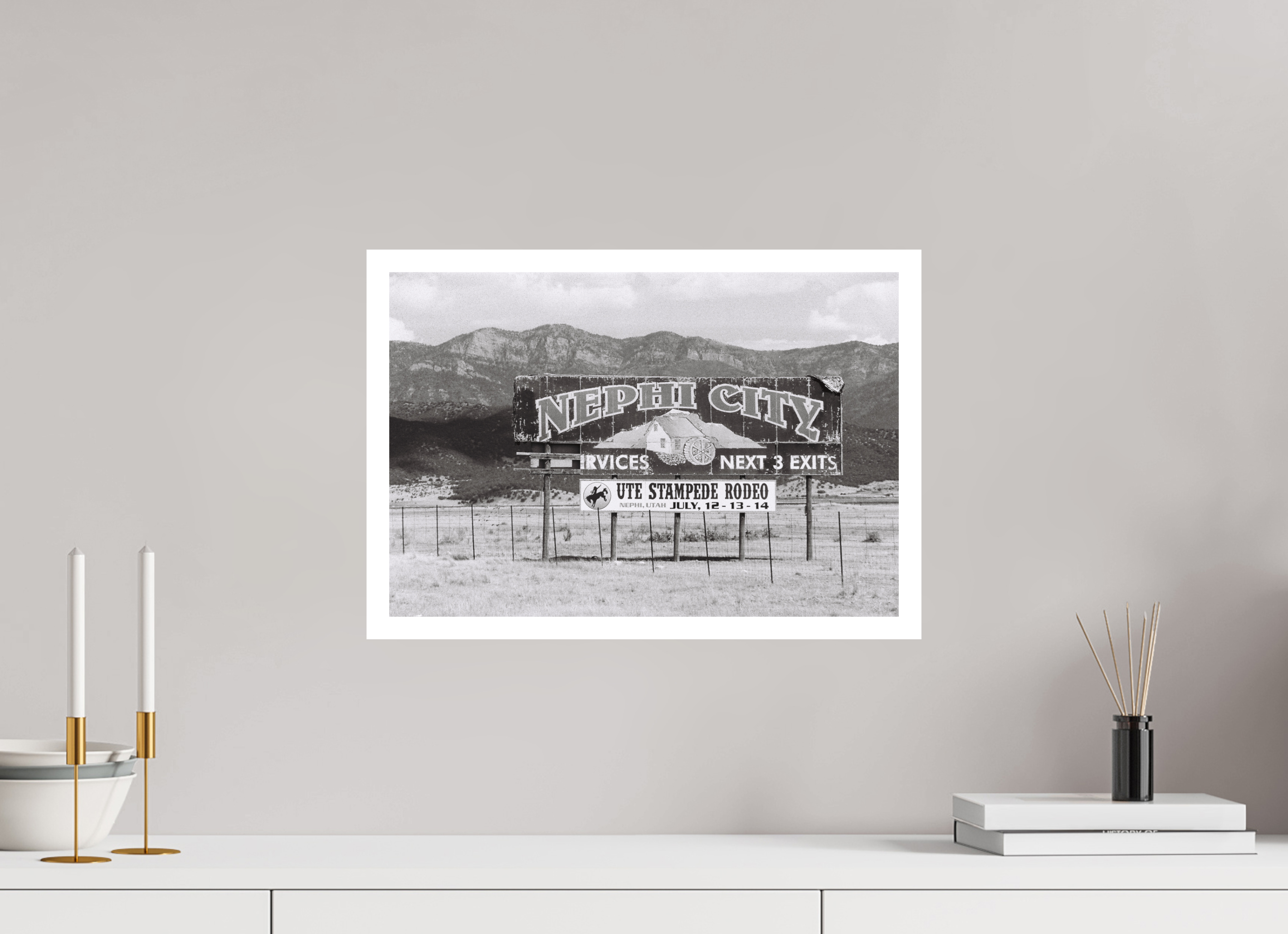 17.8 x 12″, Hahnemuhle Ultra-Smooth Nephi Utah One