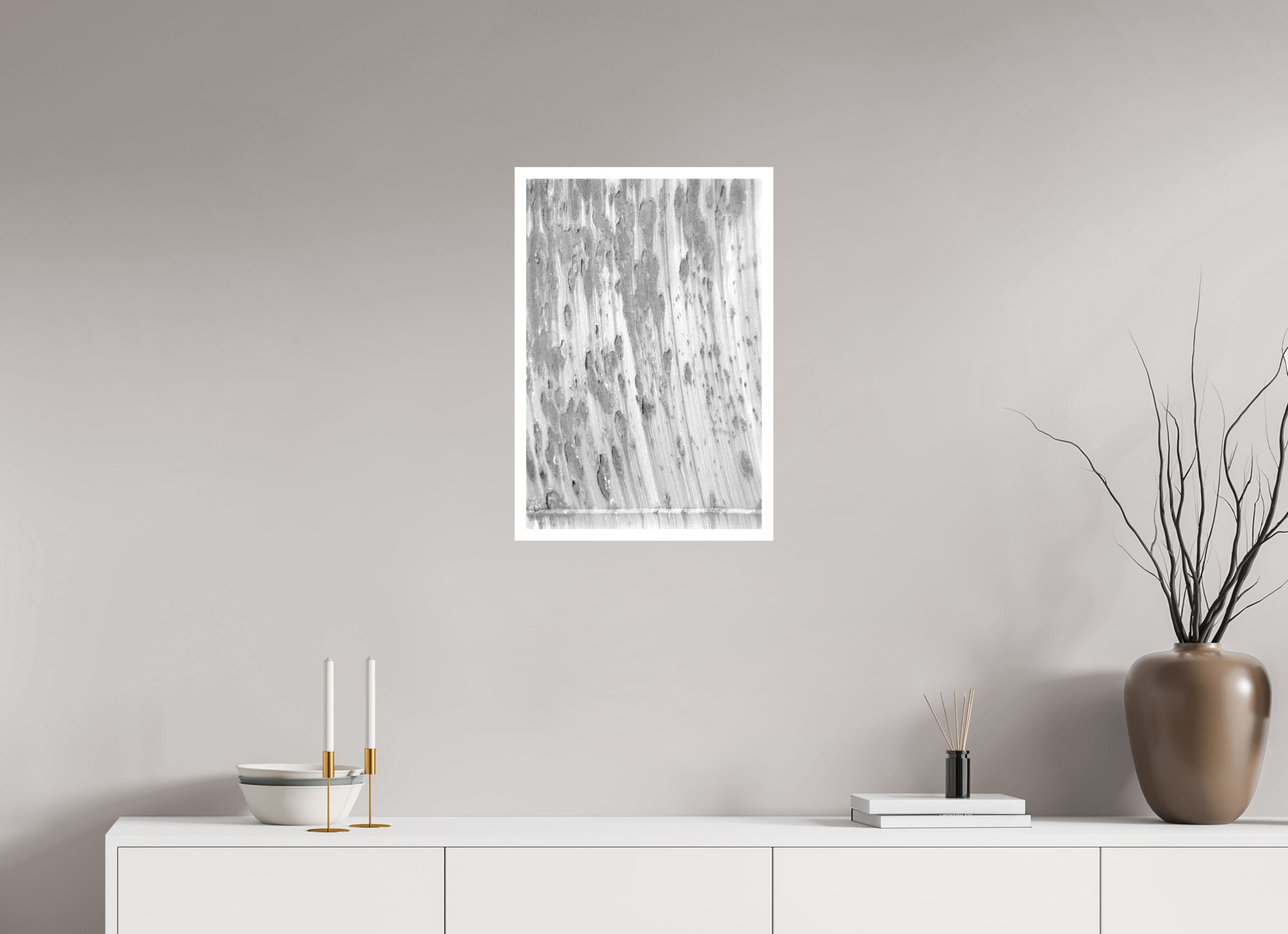 16 x 23.8″, Hahnemuhle Ultra Smooth Paper Abstract Trains Photo Masterprint #2