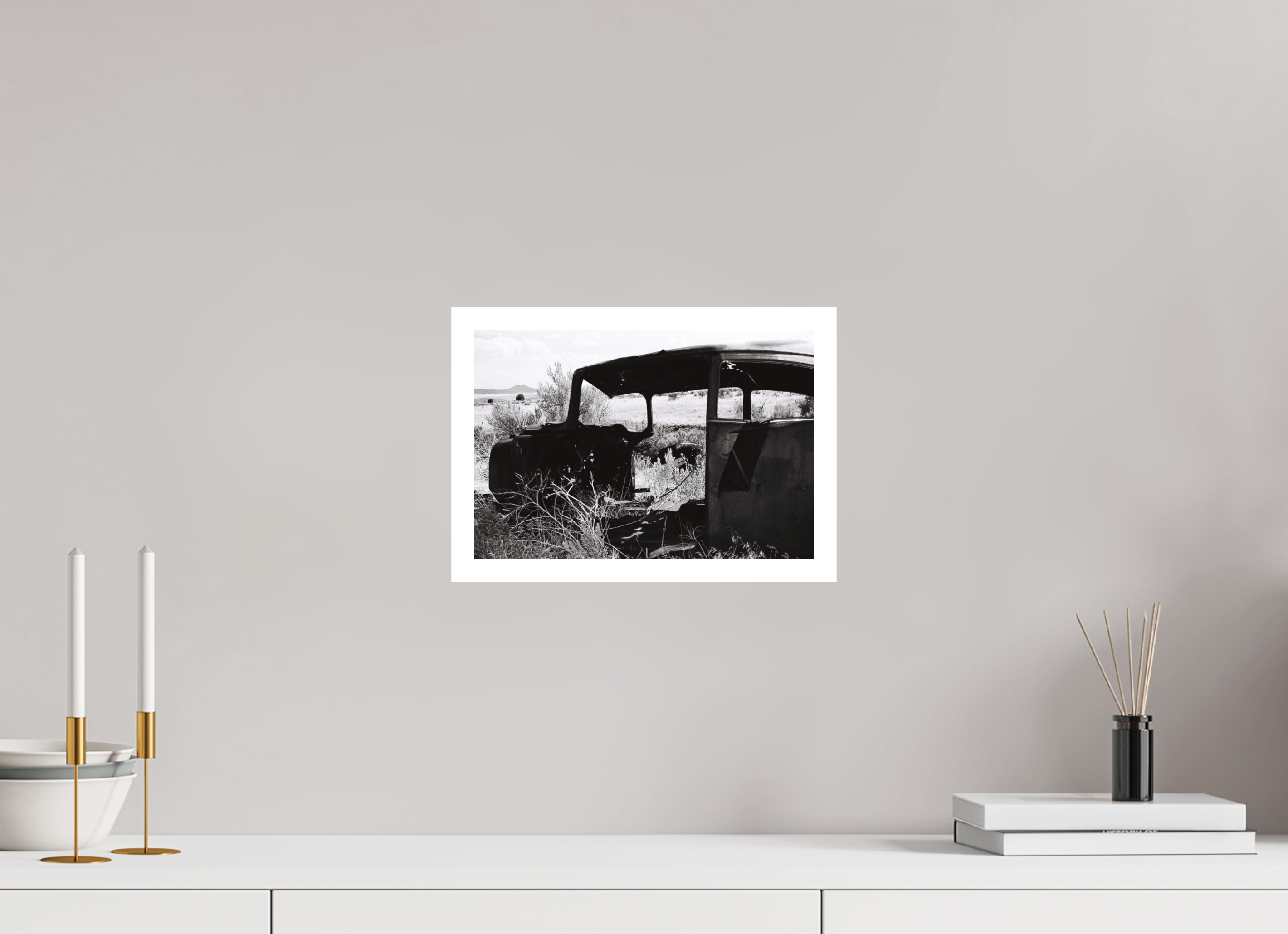 11.9 x 8″, Hahnemuhle Ultra-Smooth Paper Rusted Auto-Dam Car Photo Master-print #3
