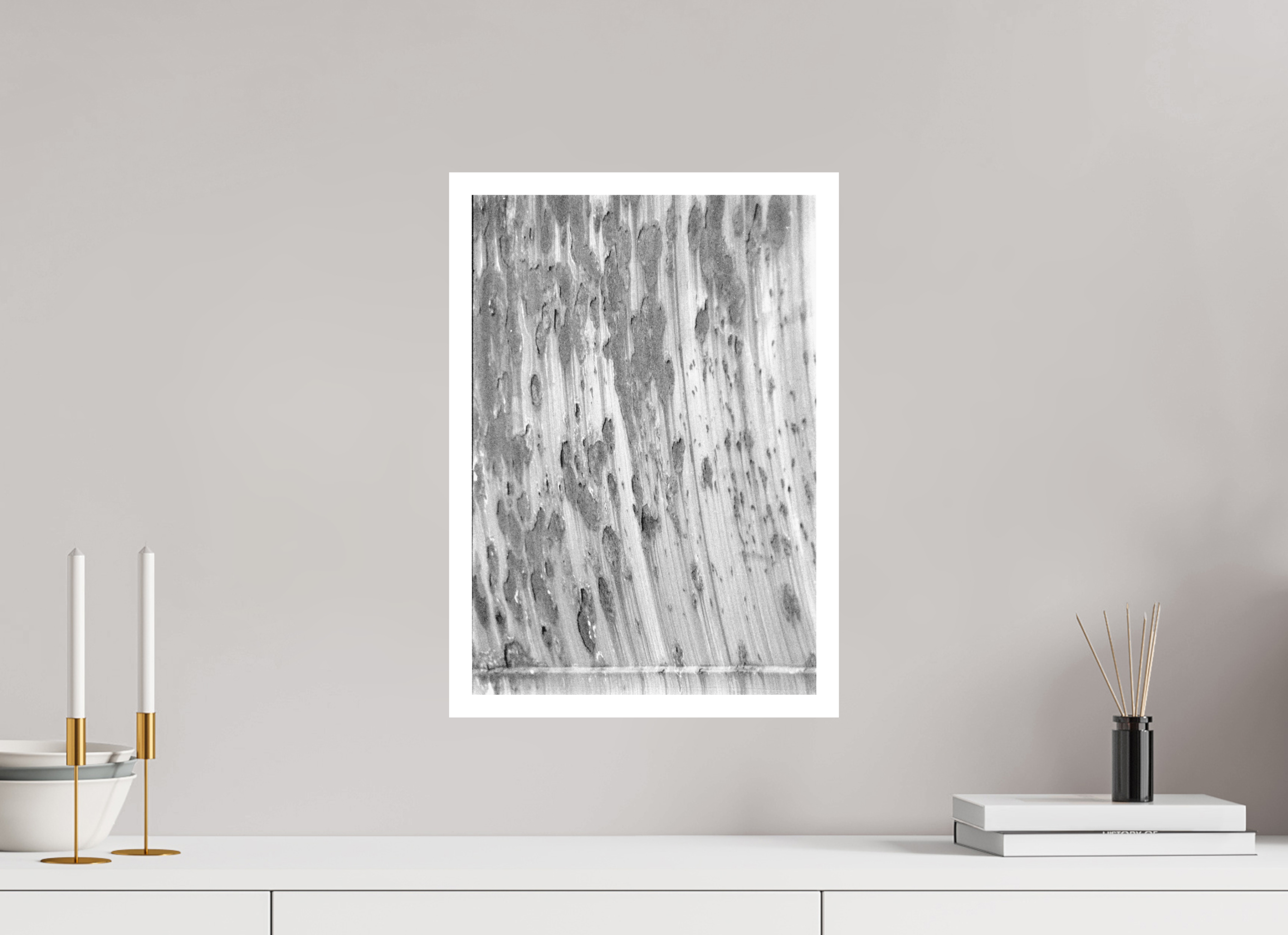 12 x 17.4″, Hahnemuhle Ultra-Smooth Abstract Trains Two