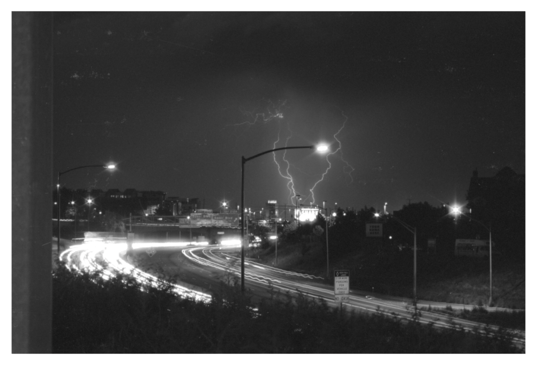 Main image Black & White Lightning Photo Master-print #4