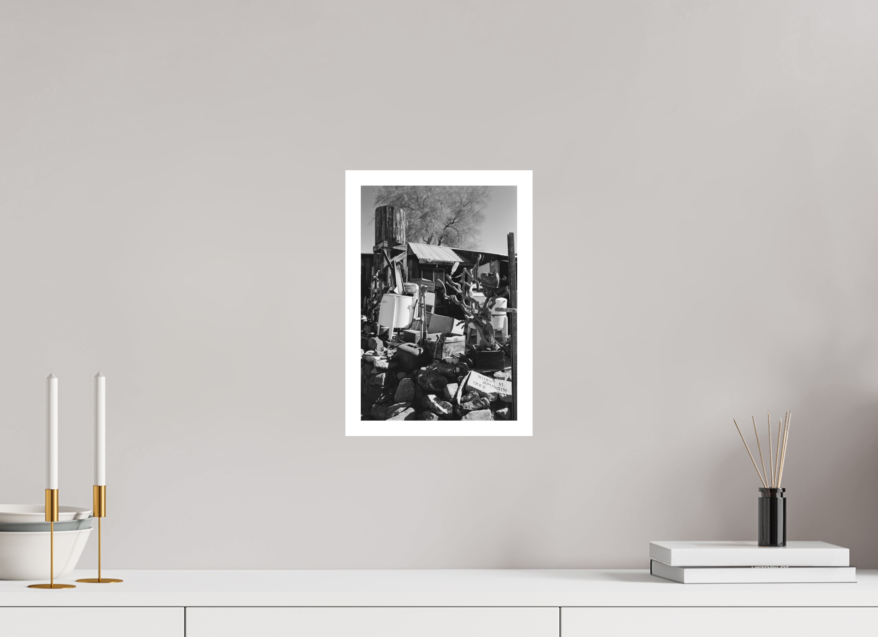 8 x 12″, Hahnemuhle Ultra-Smooth Abstract Oatman Arizona