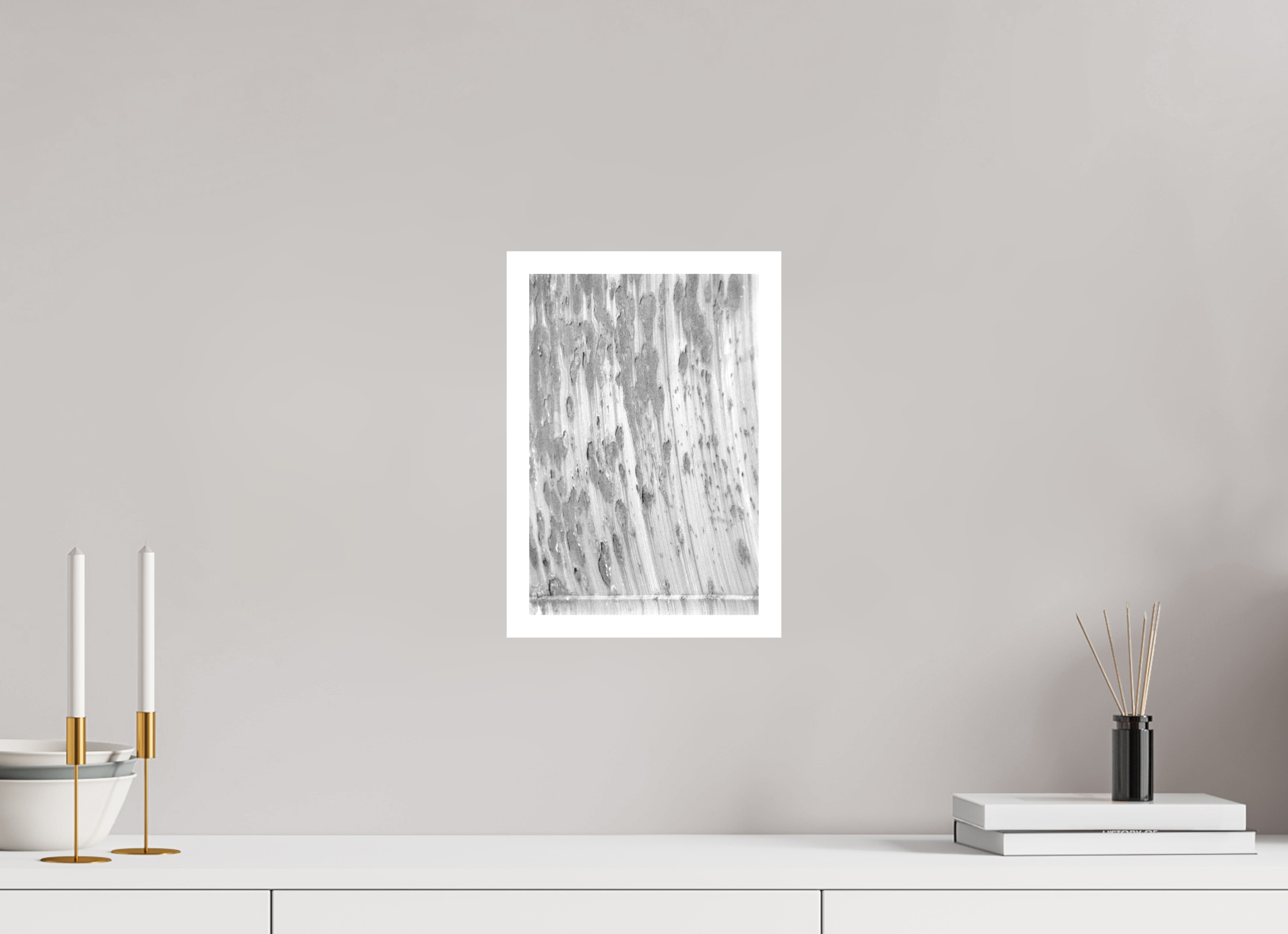 8 x 11.9″, Hahnemuhle Ultra Smooth Paper Abstract Trains Photo Masterprint #2