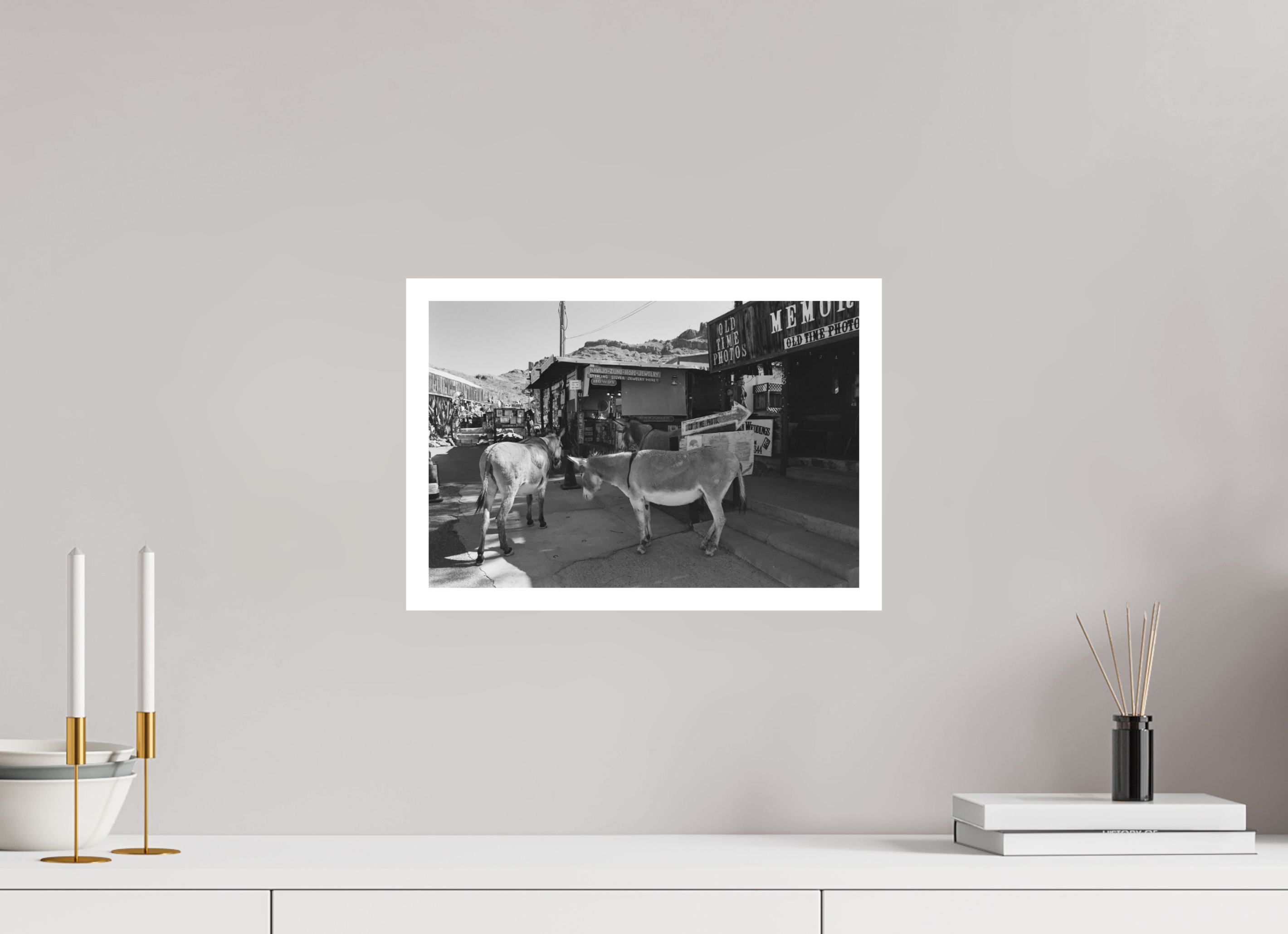 15 x 10″, Hahnemuhle Ultra-Smooth Oatman Arizona Four