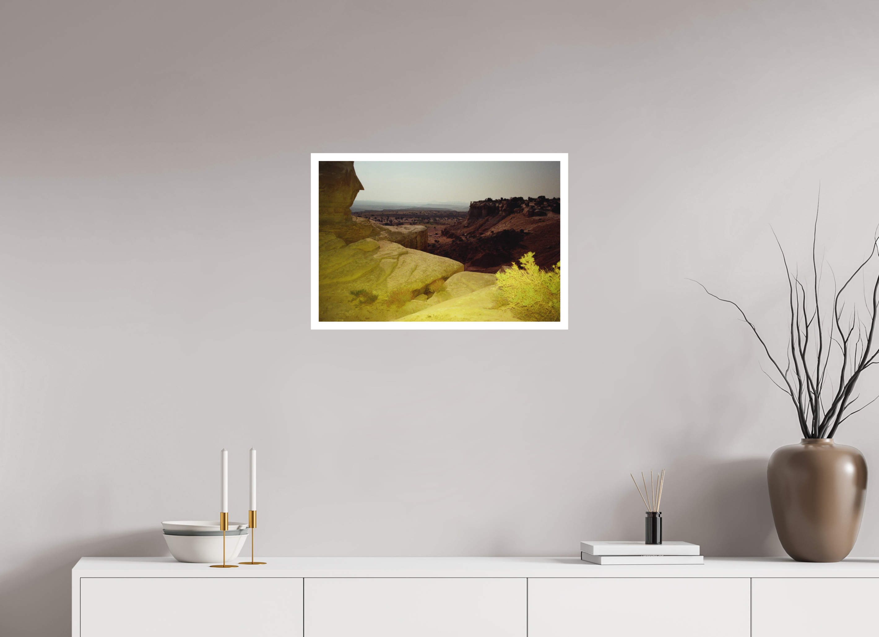 24 x 16″, Hahnemuhle Ultra-Smooth Full Moon Utah Salt Wash Six