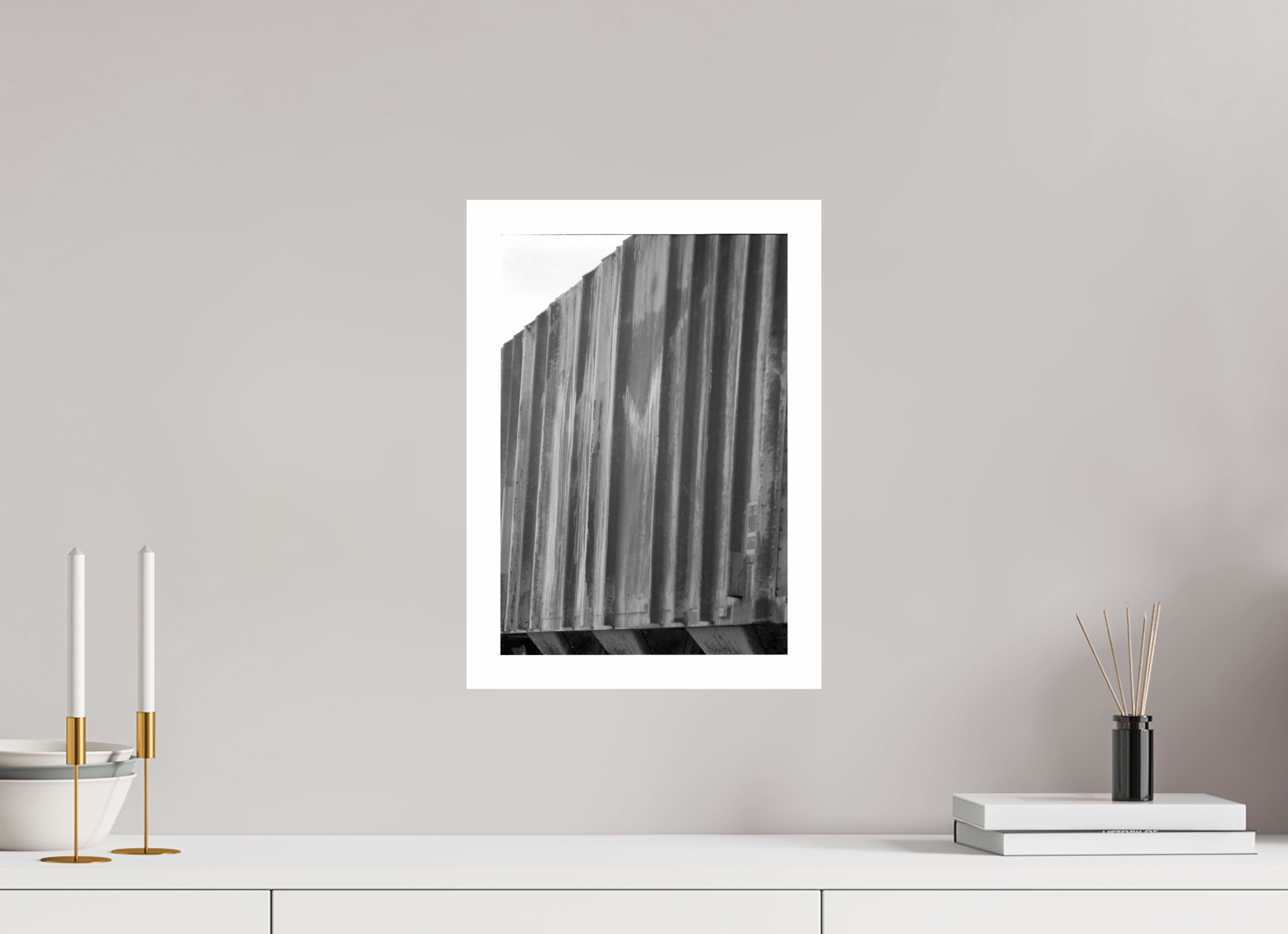 10 x 14.7″, Adam Configeration 2 Abstract Trains Photo Masterprint #3