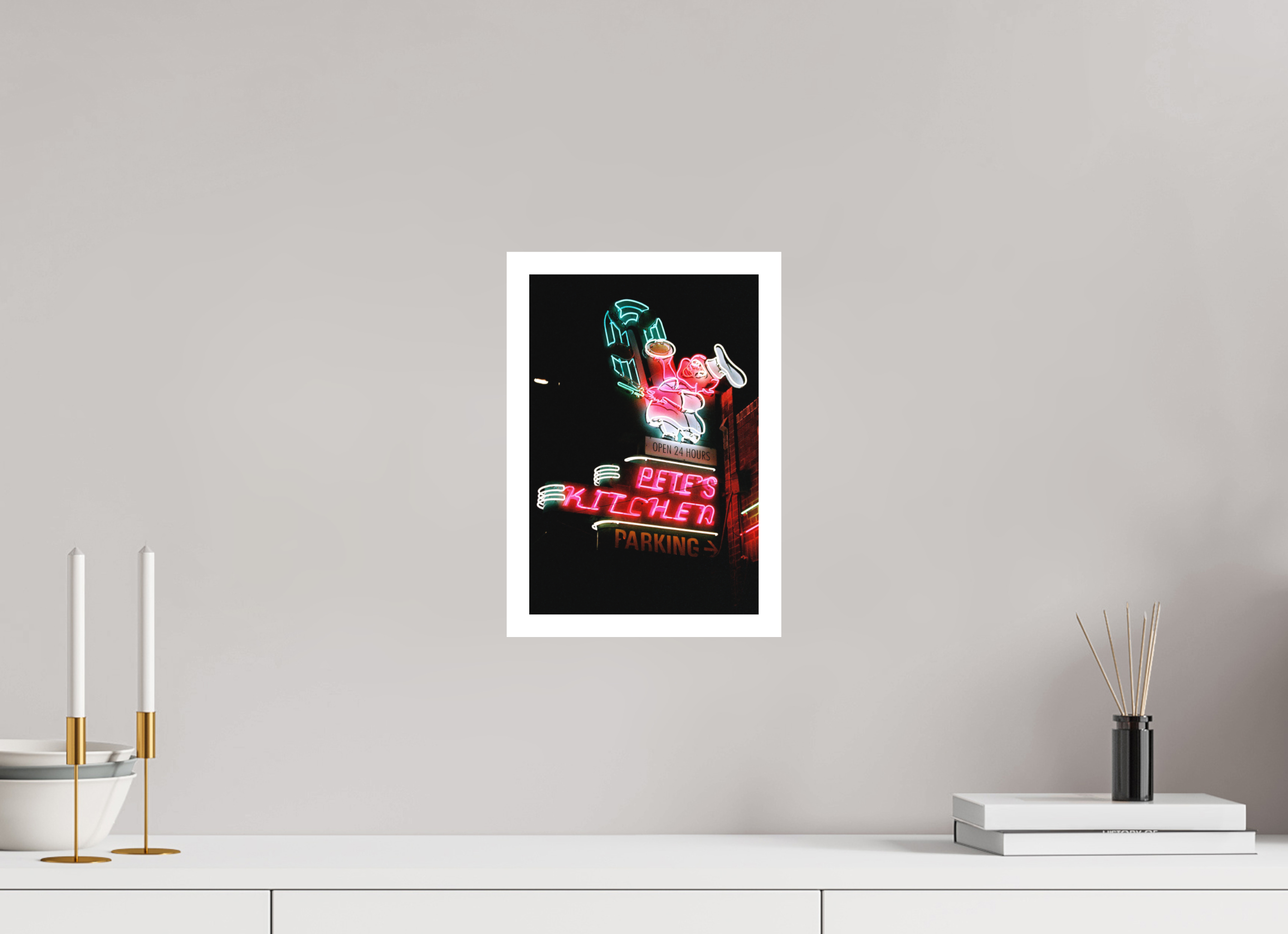 8 x 11.9″, Hahnemuhle Ultra-Smooth Petes Kitchen