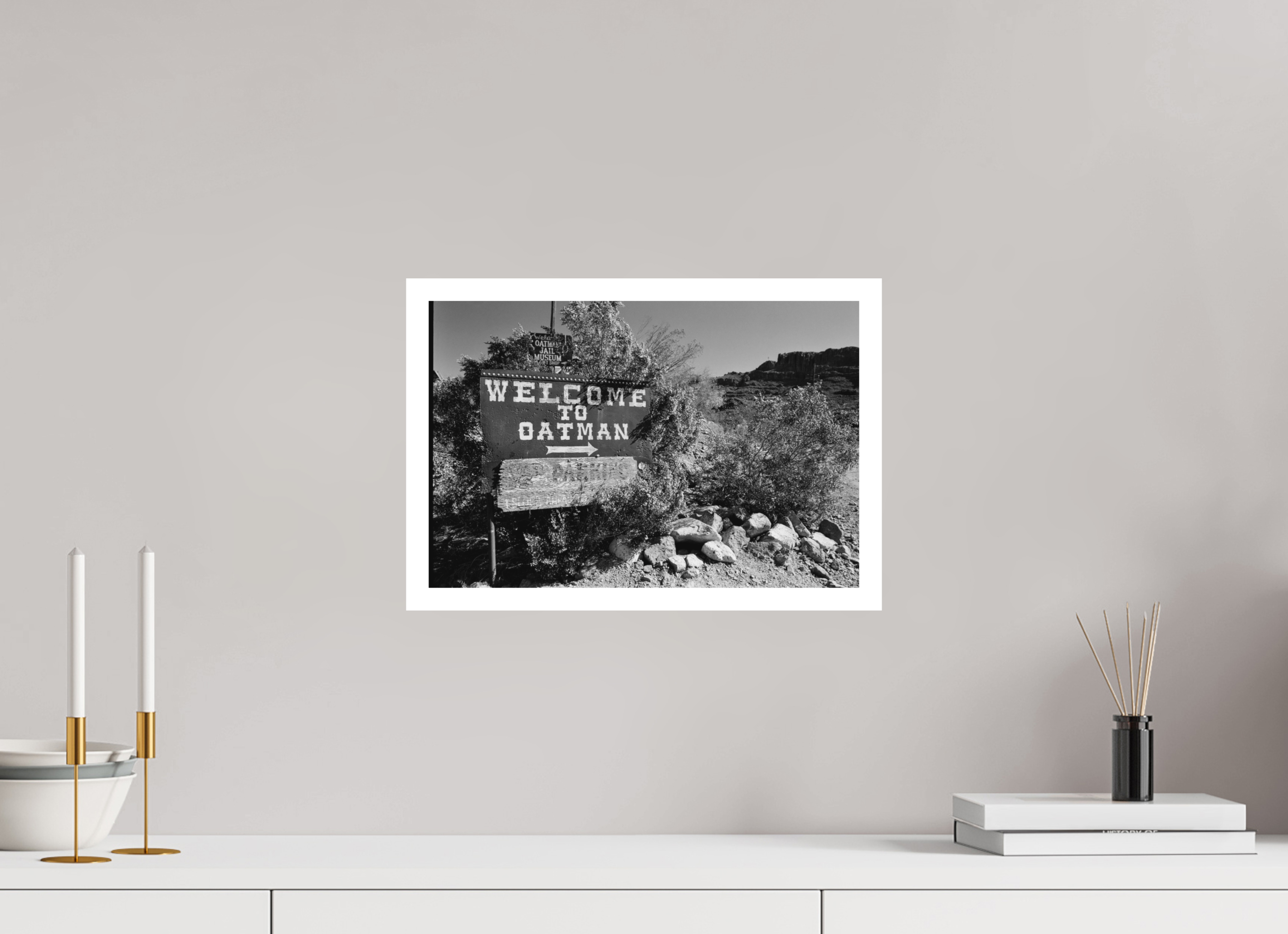 15 x 10″, Hahnemuhle Ultra-Smooth Oatman Arizona One