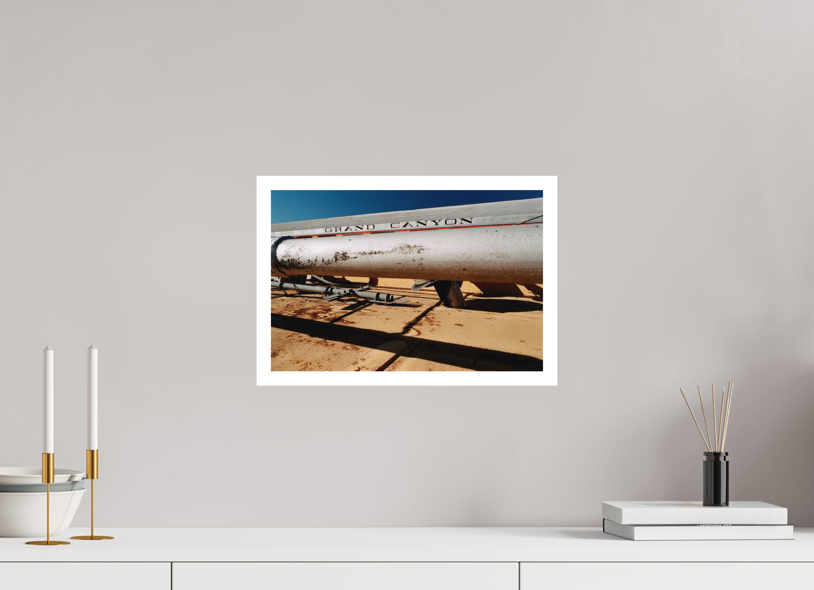 15 x 10″, Hahnemuhle Ultra-Smooth Trains Arizona Eight