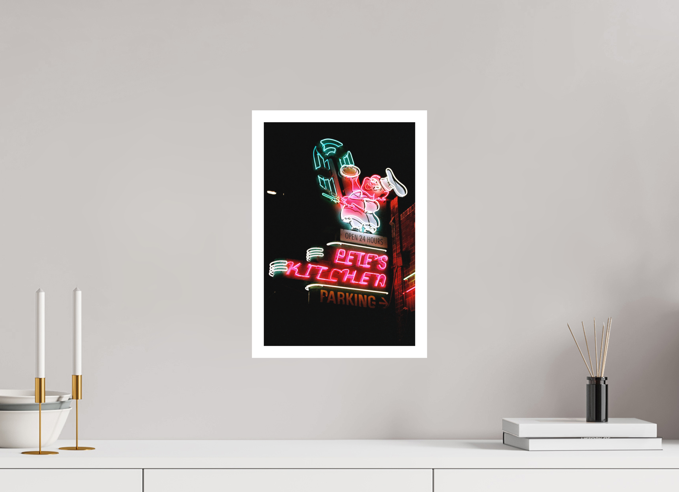 10 x 14.8″, Hahnemuhle Ultra-Smooth Petes Kitchen