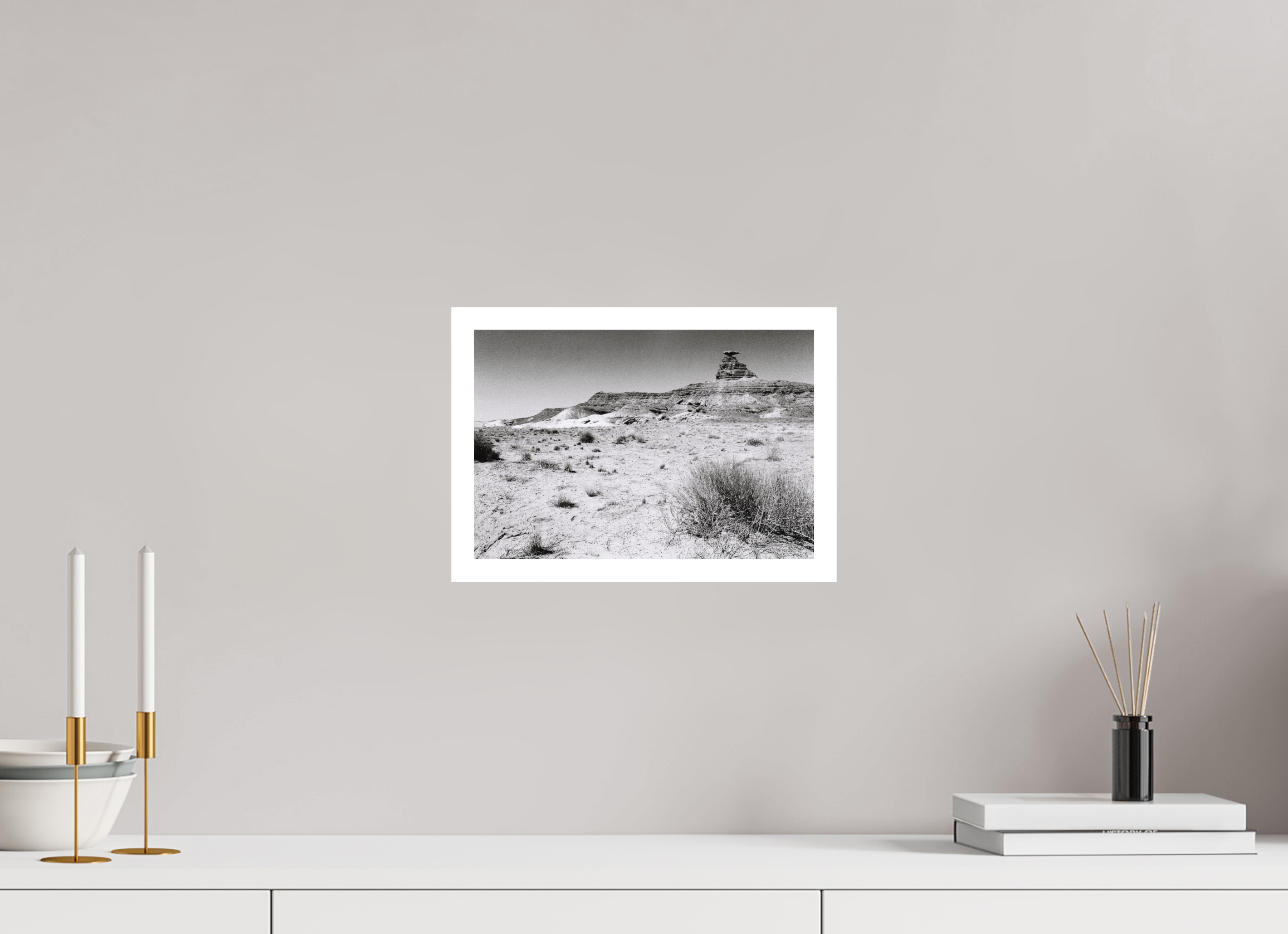 11.9 x 8″, Hahnemuhle Ultra-Smooth Mexican Hat Three