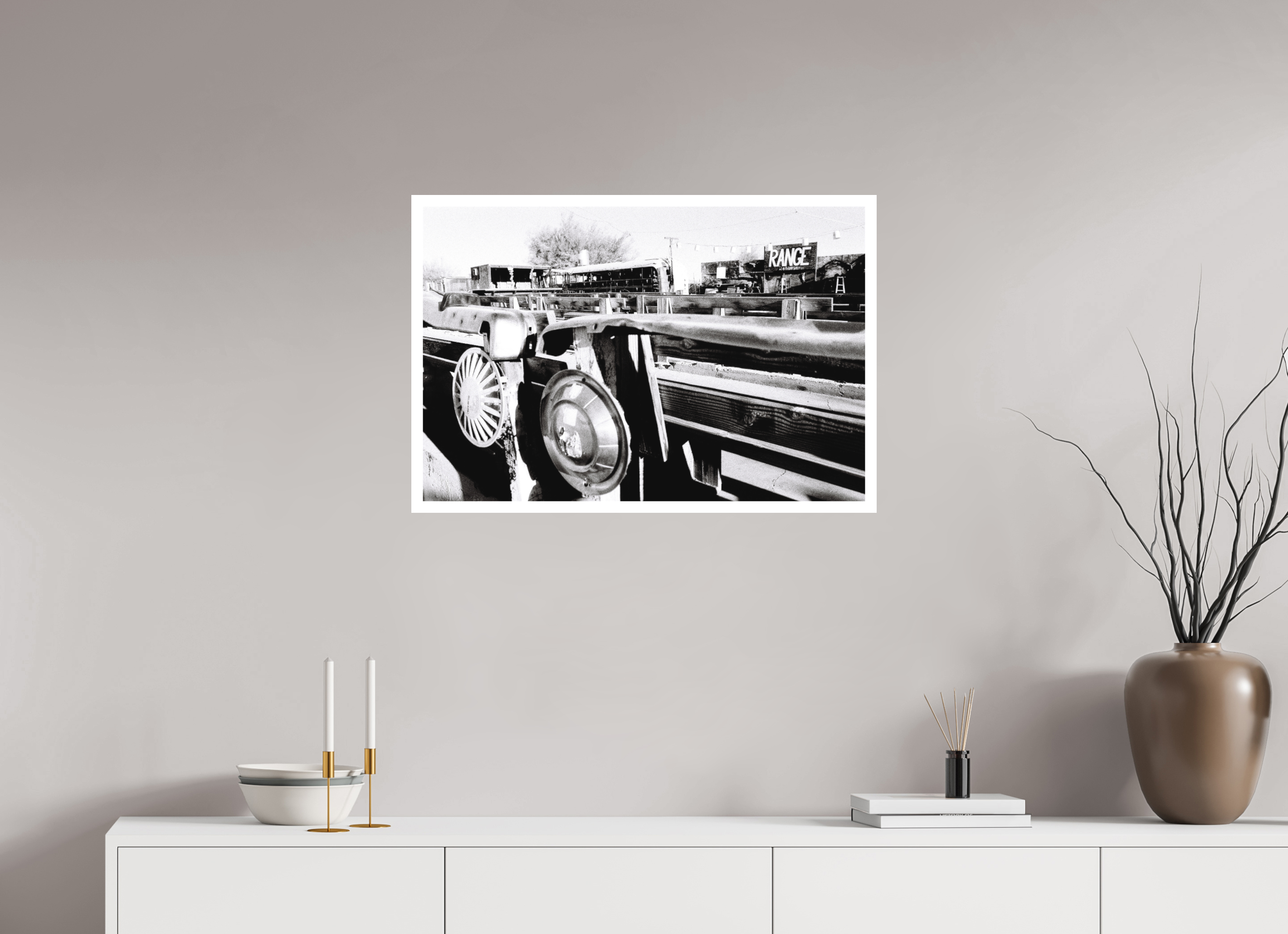 30 x 20″, Hahnemuhle Ultra-Smooth Slab City Two