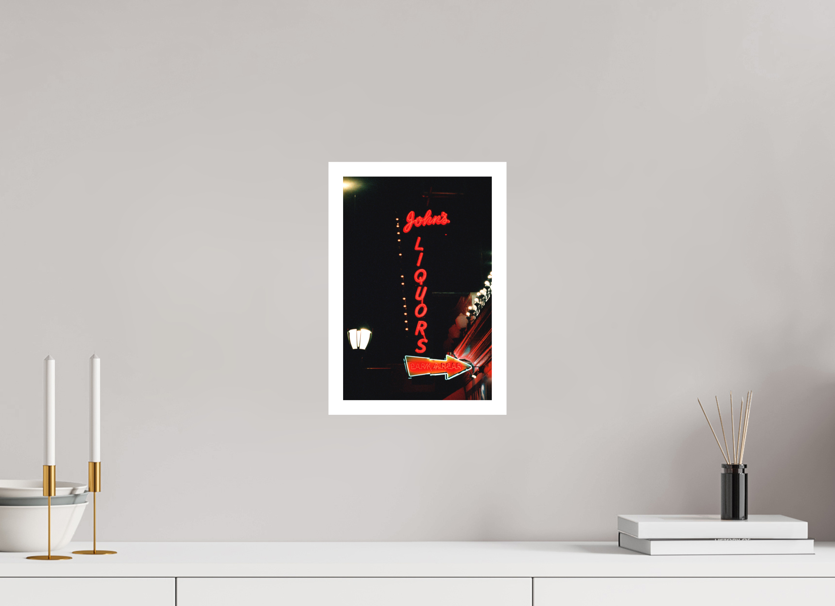 8 x 12″, Hahnemuhle Ultra-Smooth Johns Liquors