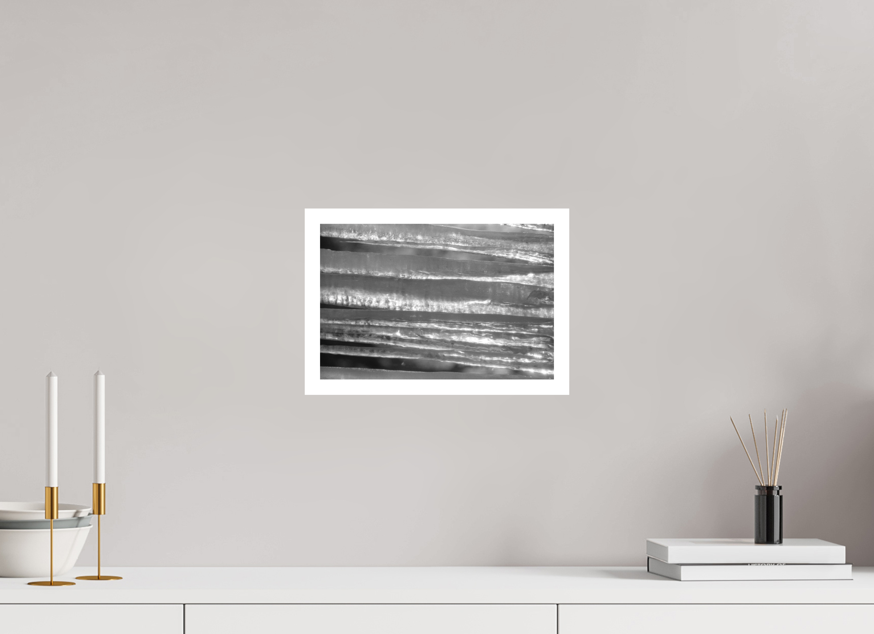 12 x 8″, Hahnemuhle Ultra-Smooth Black Ice Five