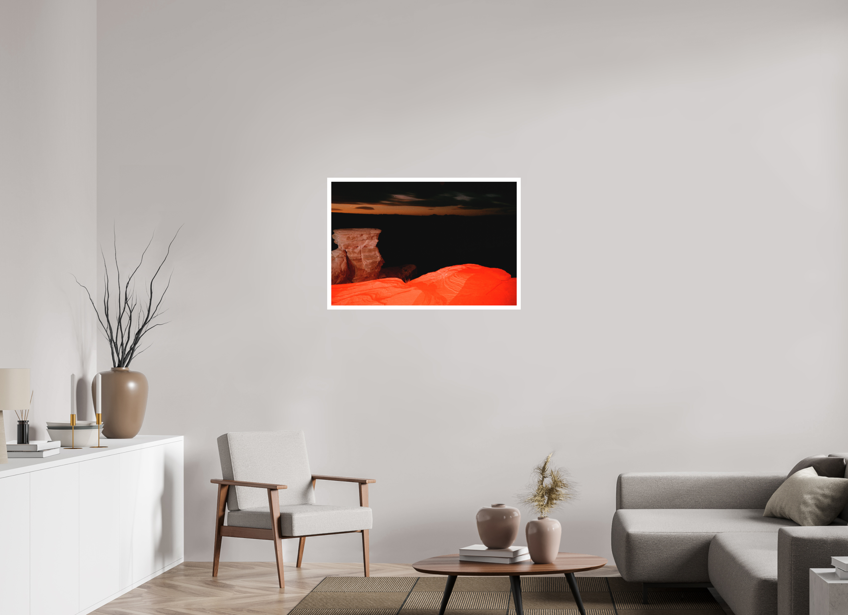 36 x 24″, Hahnemuhle Ultra-Smooth Paper Full Moon at the remote Utah Salt Wash Photo Master-print #4