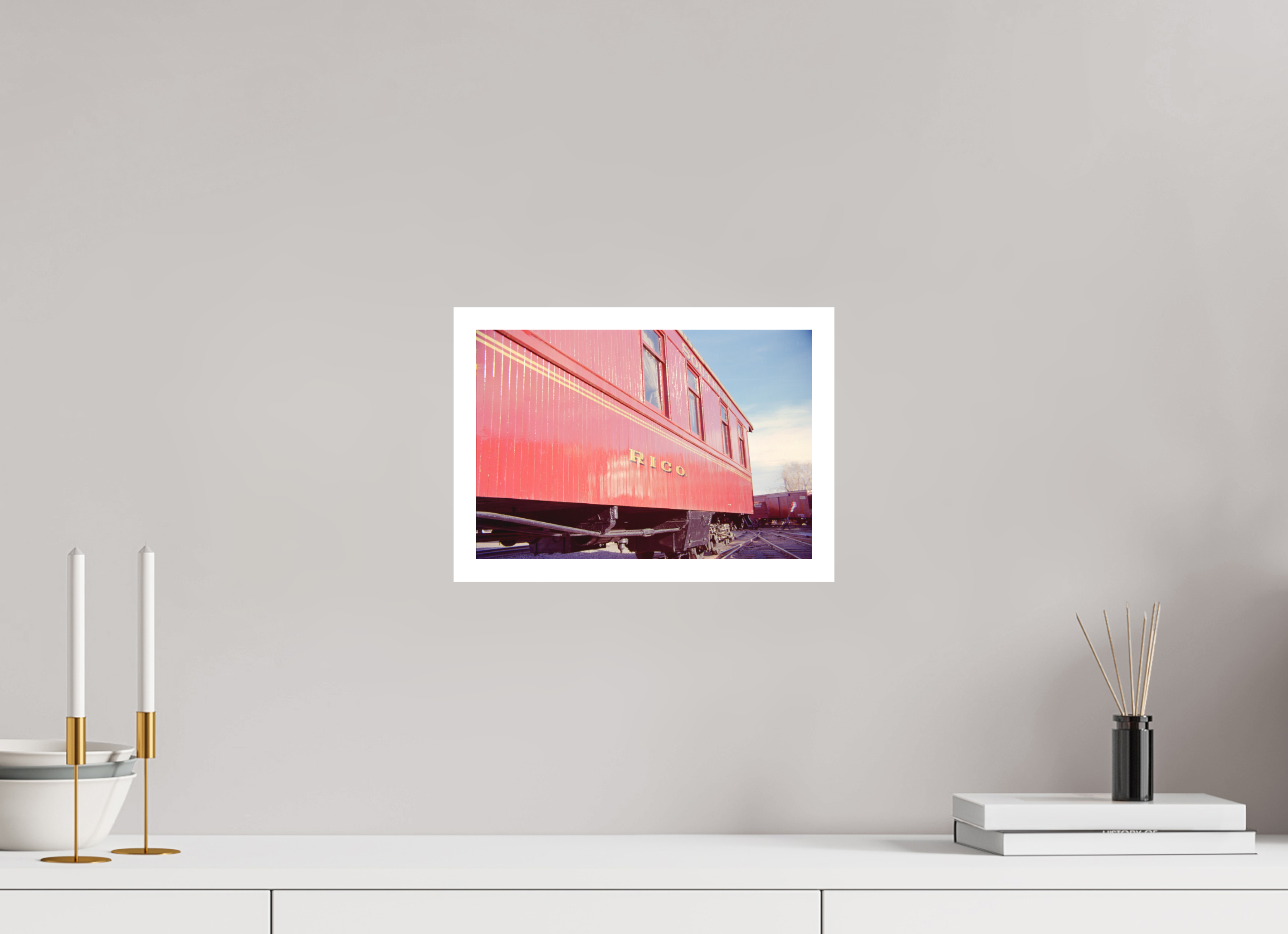 11.7 x 8″, Hahnemuhle Ultra-Smooth Paper Colorado Trains Photo Master-print #6