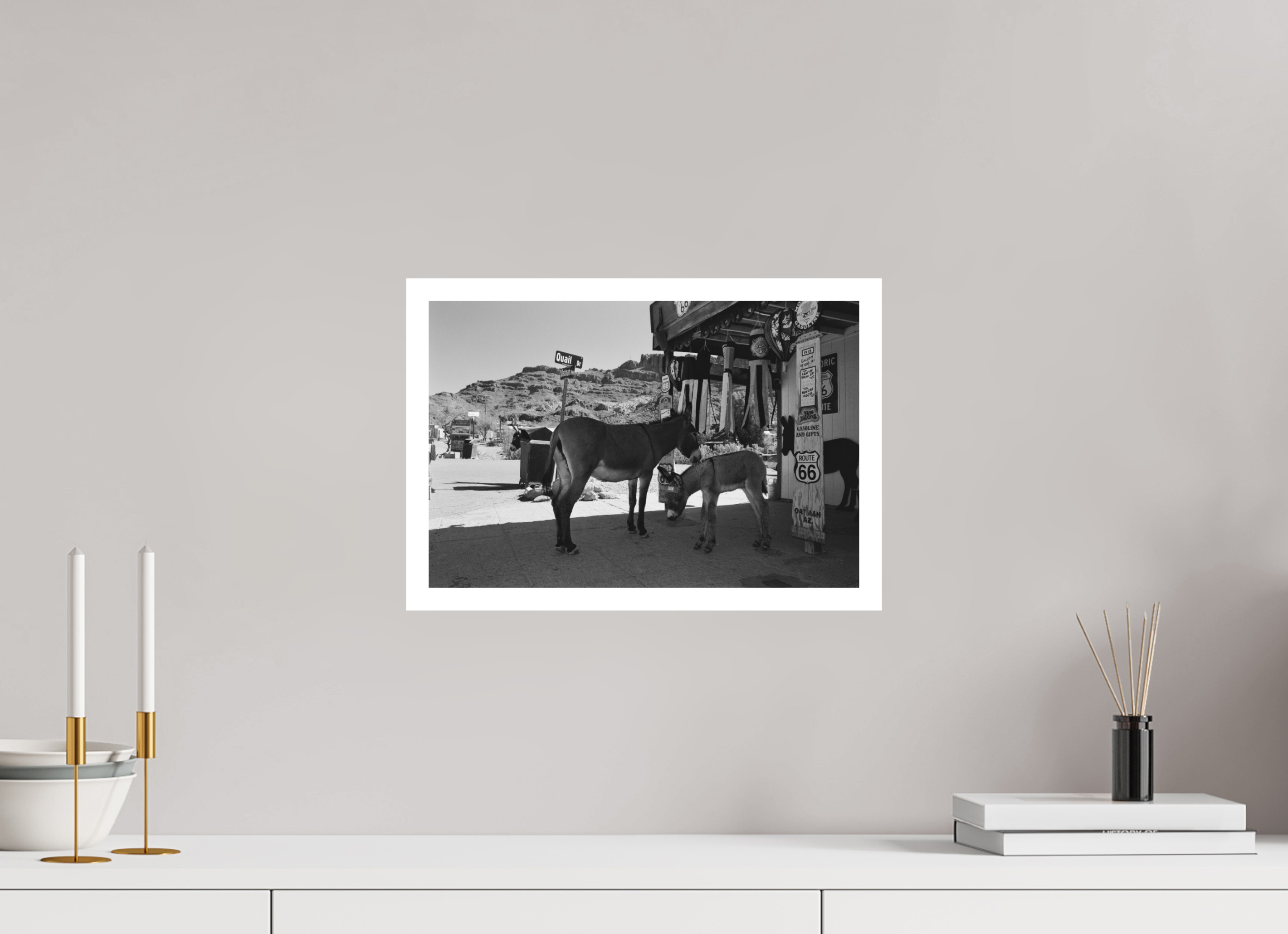 15 x 10″, Hahnemuhle Ultra-Smooth Oatman Arizona Five