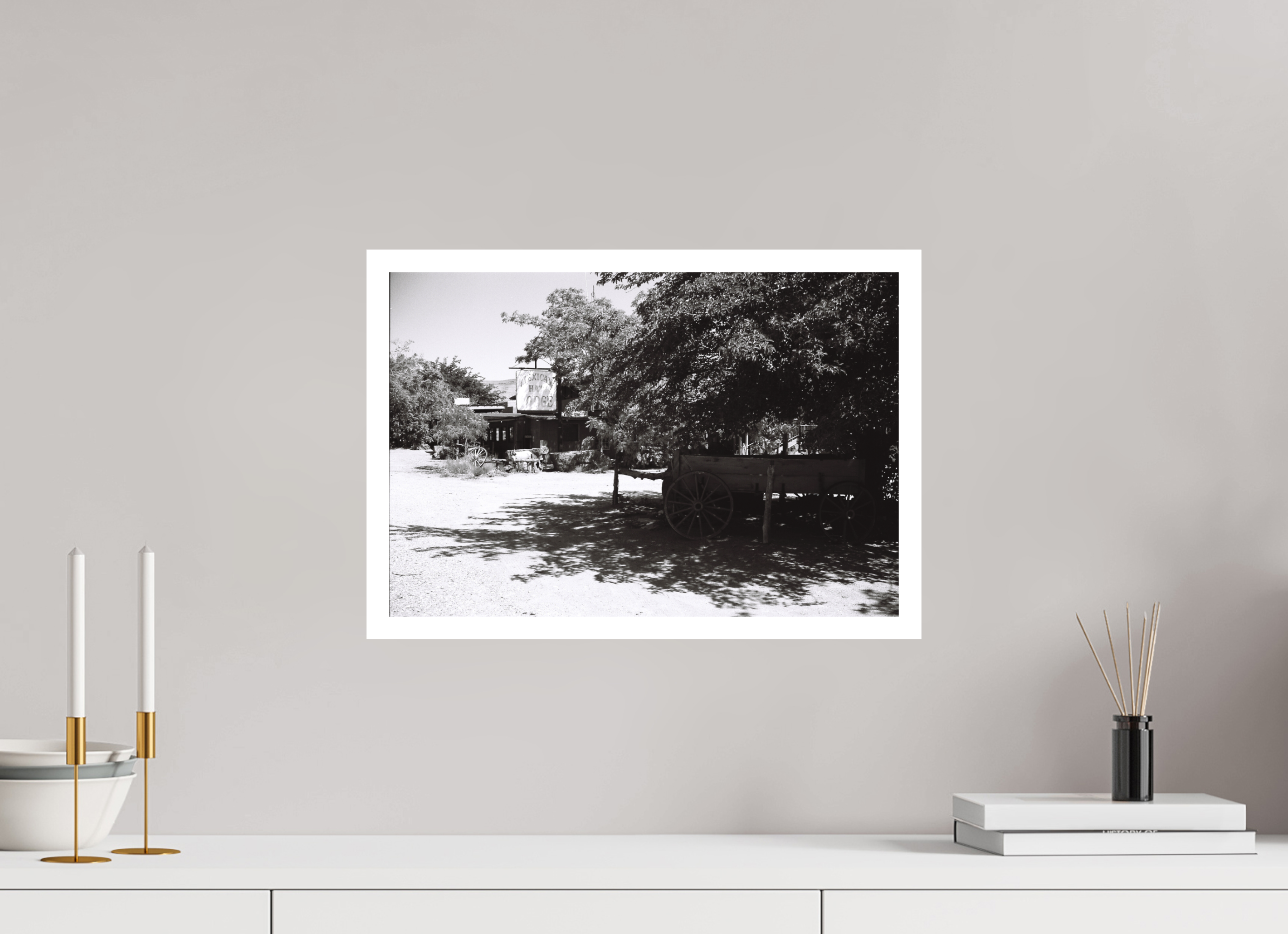 17.8 x 12″, Hahnemuhle Ultra-Smooth Mexican Hat One