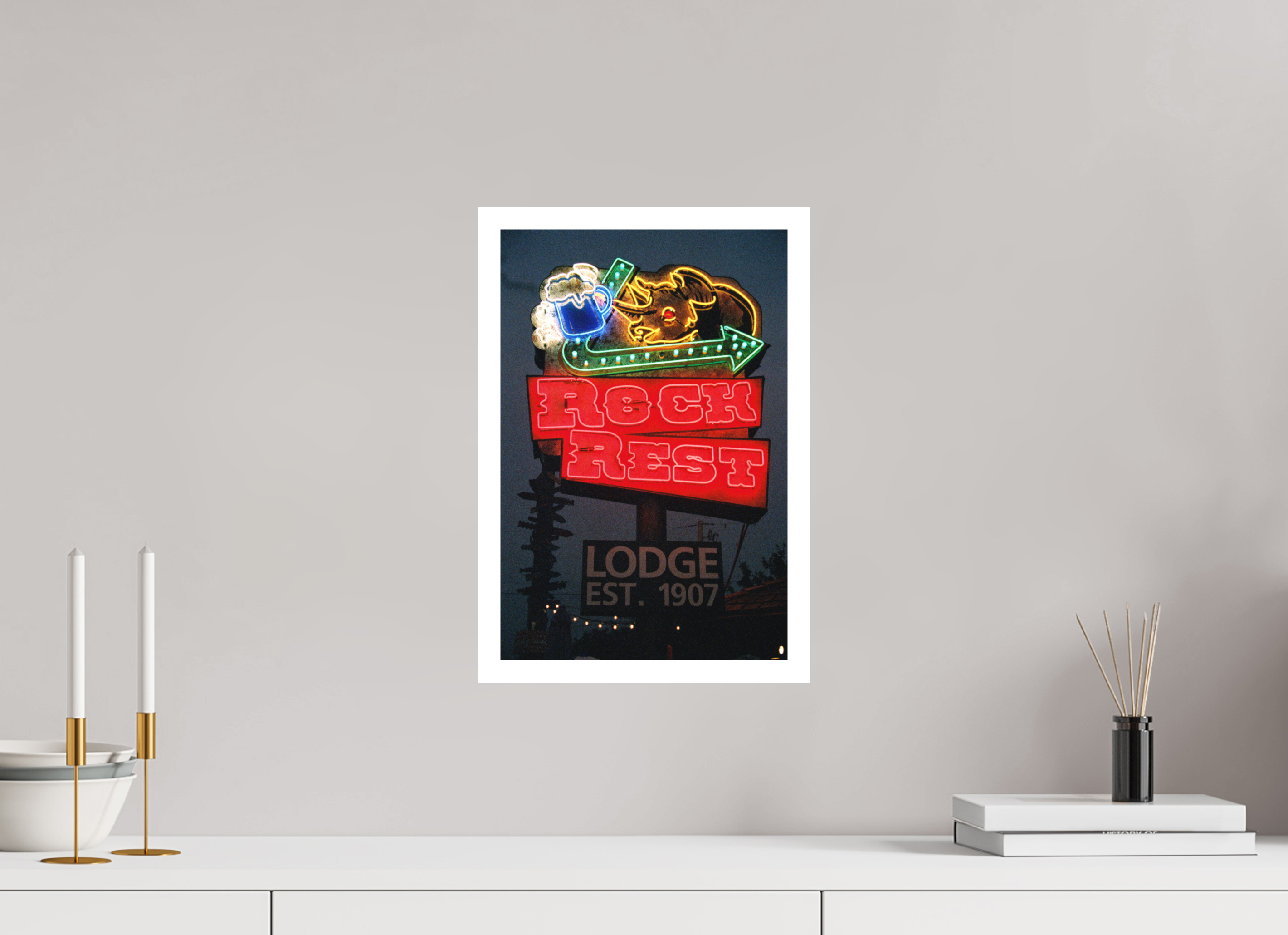 10 x 15″, Hahnemuhle Ultra-Smooth Rock Rest Lodge