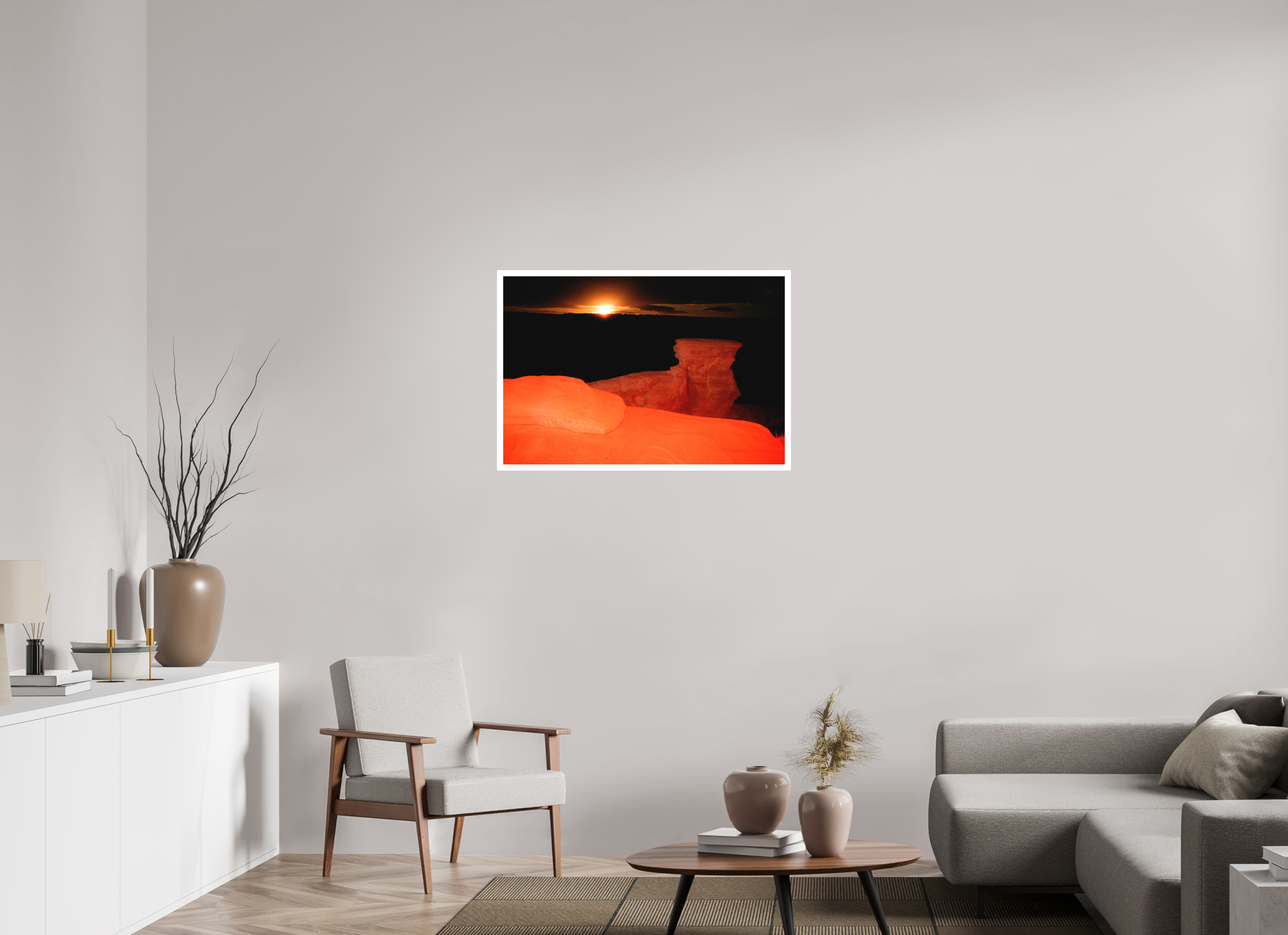 36 x 24″, Hahnemuhle Ultra-Smooth Paper Full Moon at the remote Utah Salt Wash Photo Master-print #5