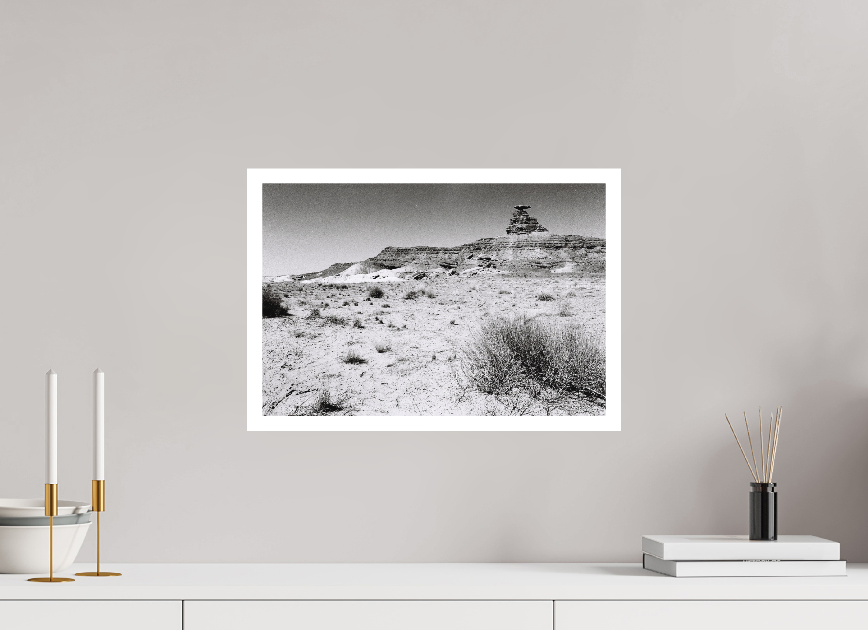 17.8 x 12″, Hahnemuhle Ultra-Smooth Mexican Hat Three