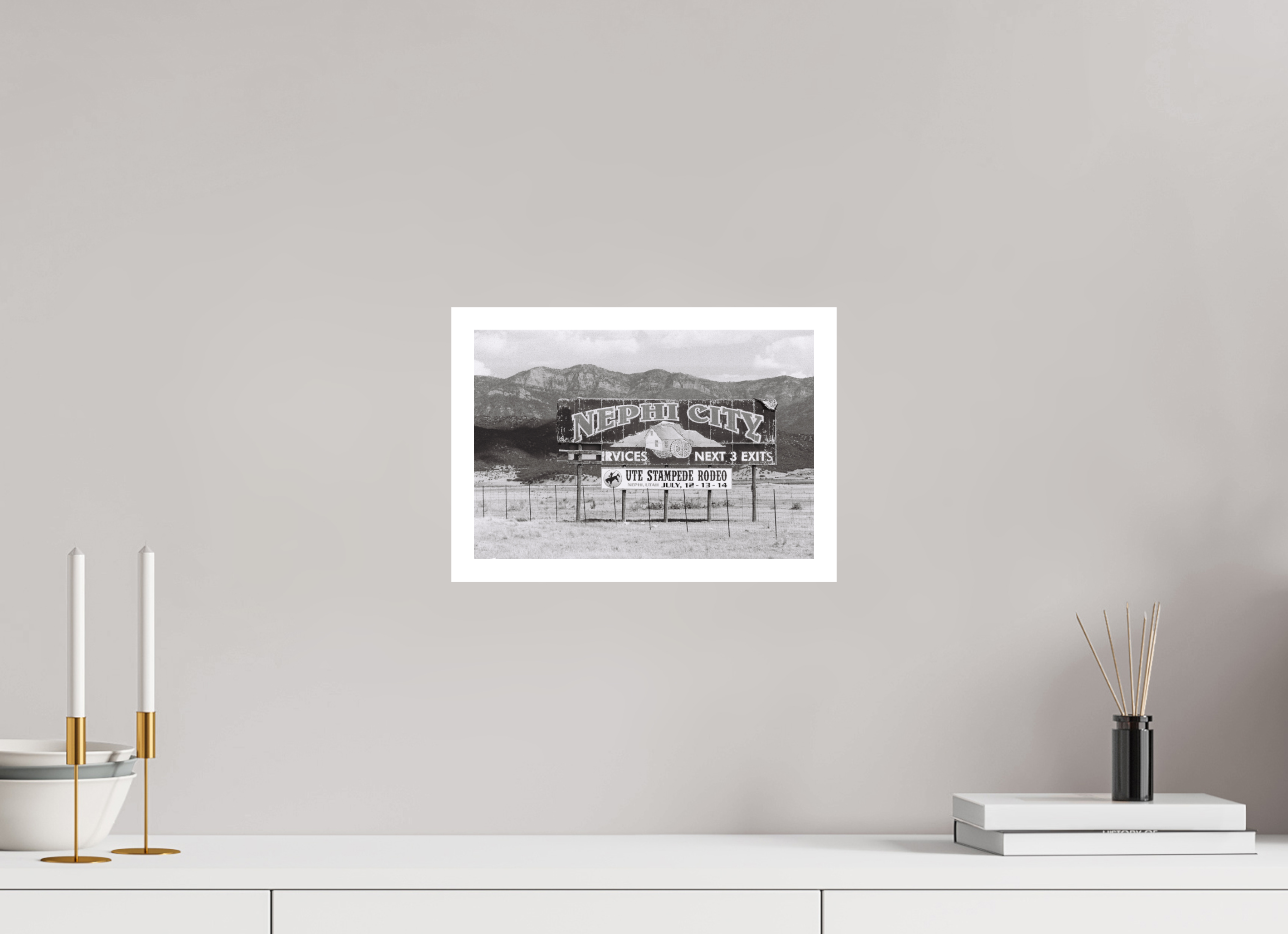 11.9 x 8″, Hahnemuhle Ultra-Smooth Nephi Utah One