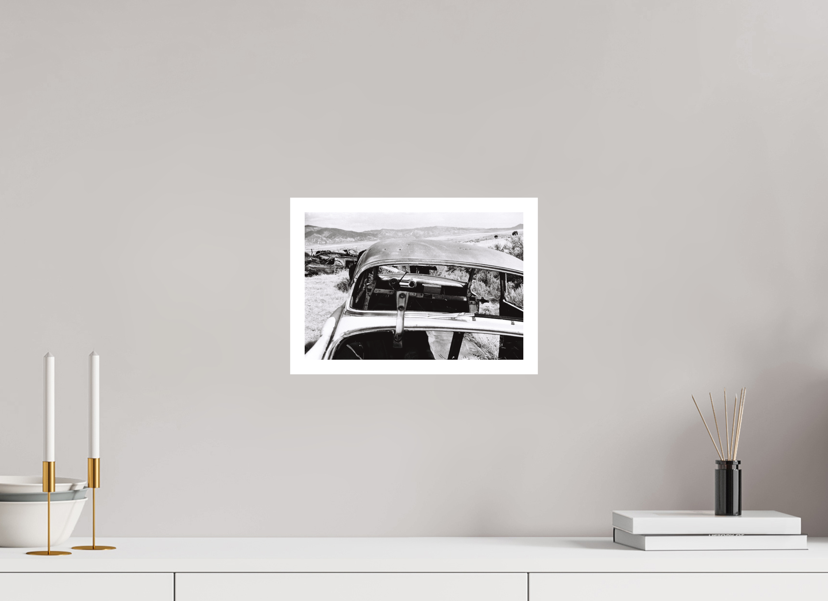 11.9 x 8″, Hahnemuhle Ultra-Smooth Paper Rusted Auto-Dam Car Photo Master-print #4