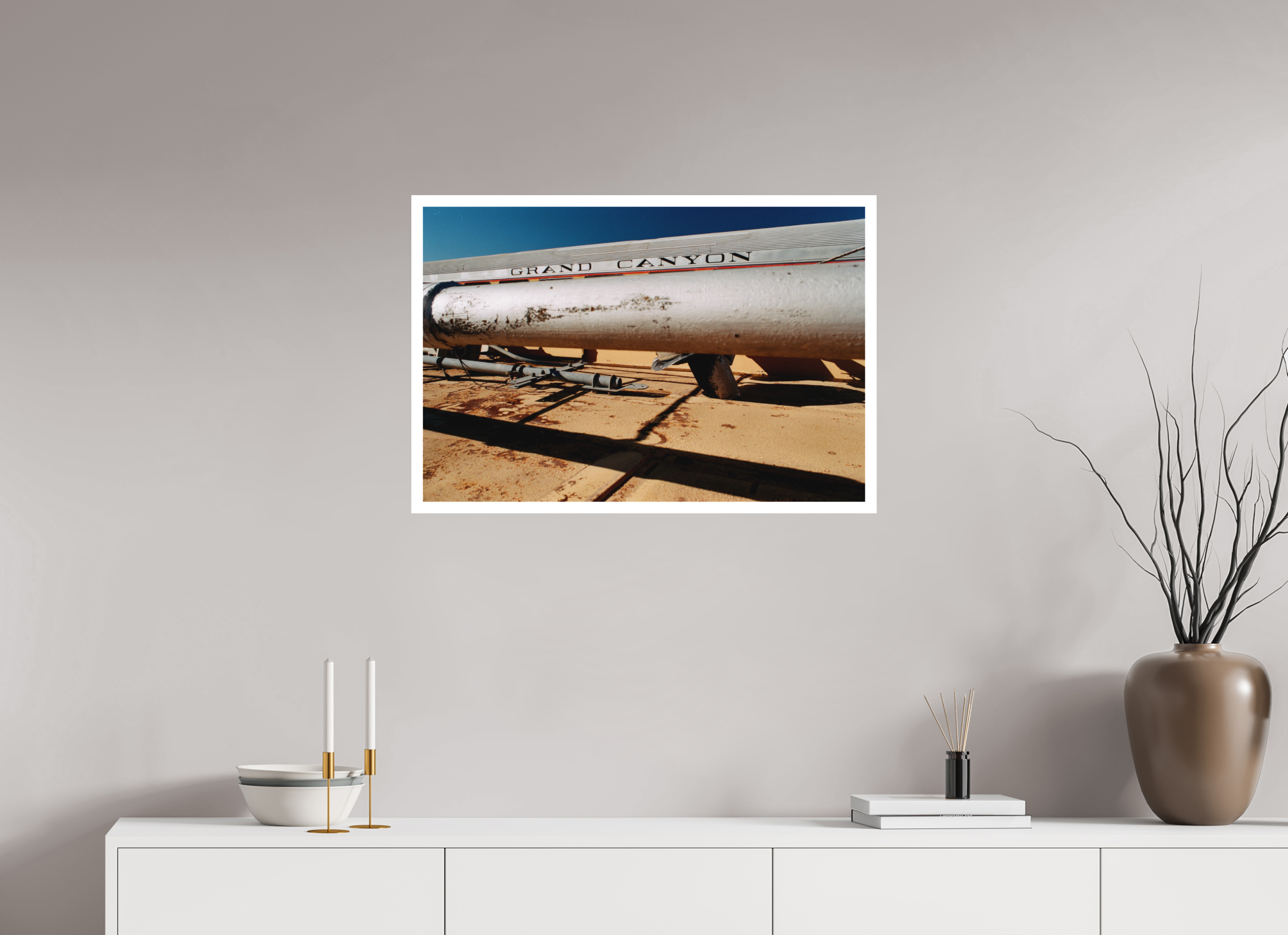 30 x 20″, Hahnemuhle Ultra-Smooth Trains Arizona Eight