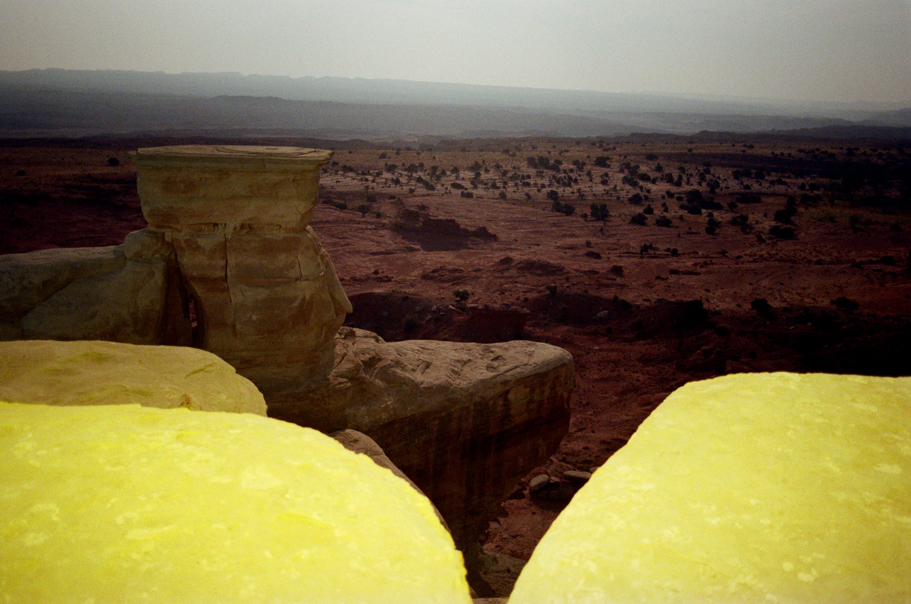Full Moon at the remote Utah Salt Wash Photo Master-print #2