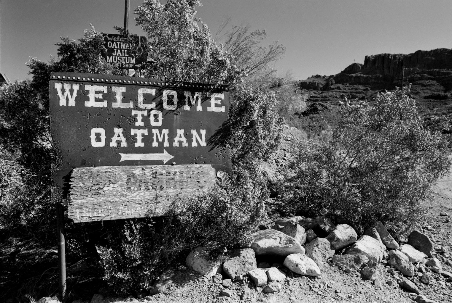Oatman Arizona Photo Master-print #1