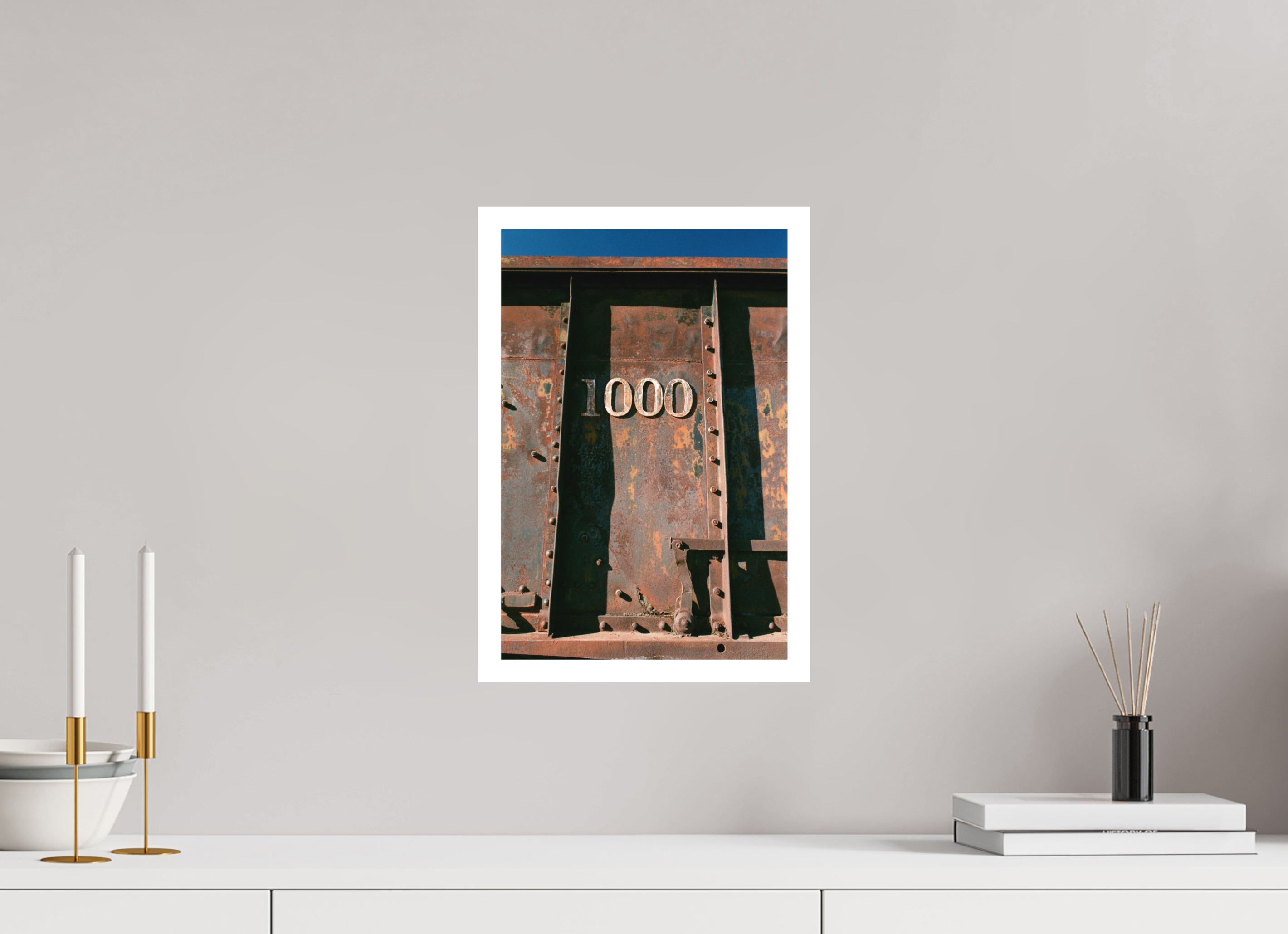 10 x 15″, Hahnemuhle Ultra-Smooth Trains Arizona Three