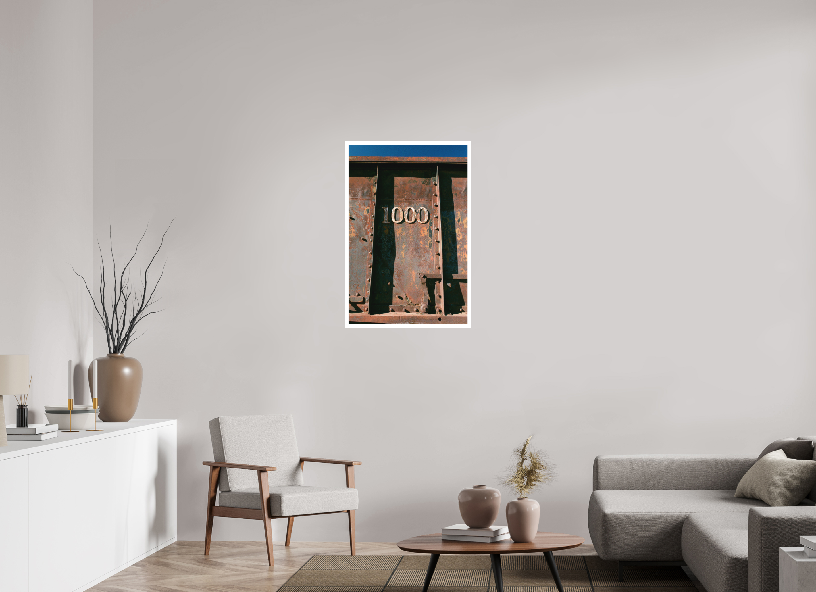 24 x 36″, Hahnemuhle Ultra-Smooth Arizona Trains Photo Master-print #3
