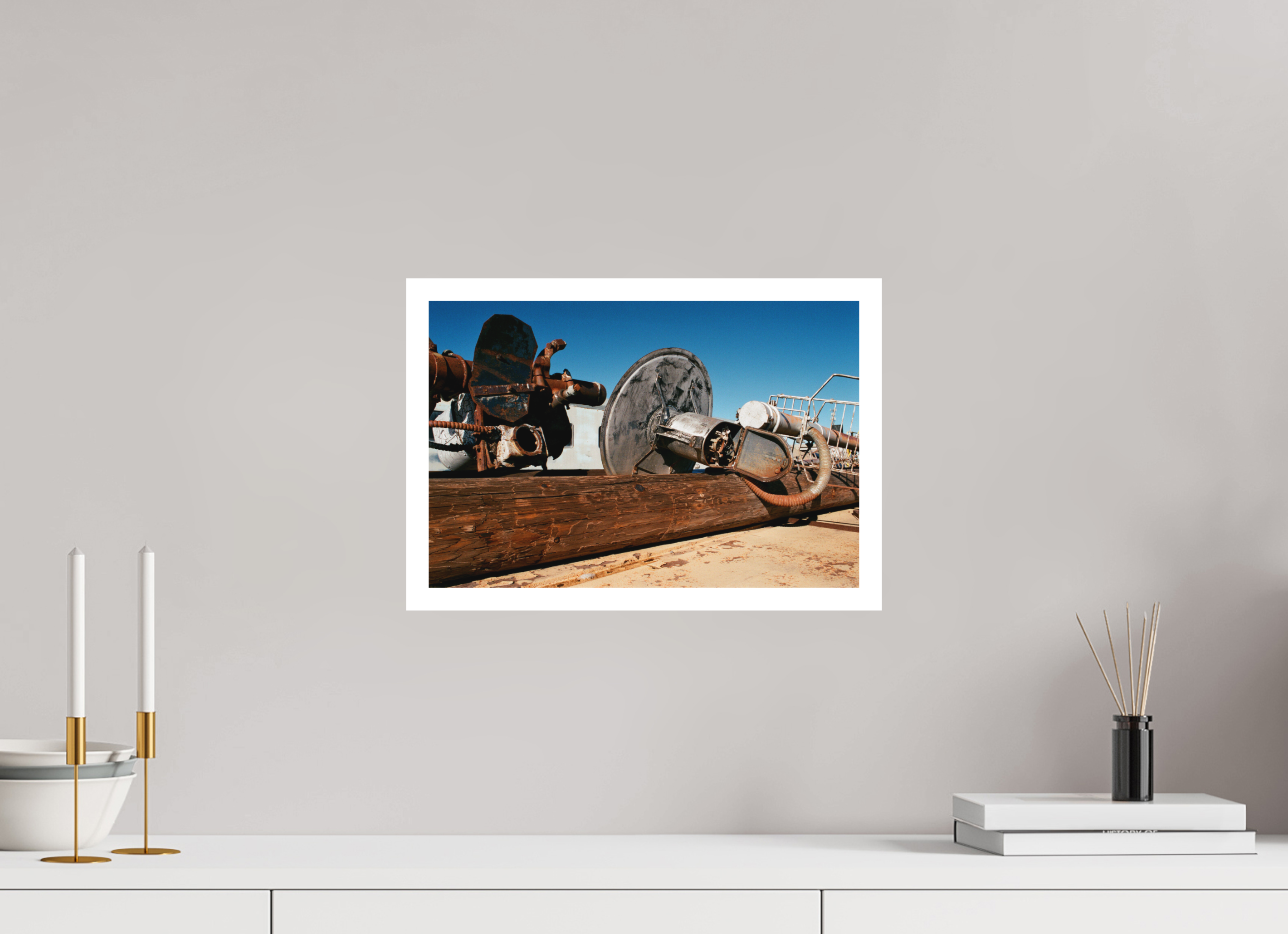 15 x 10″, Hahnemuhle Ultra-Smooth Trains Arizona Seven