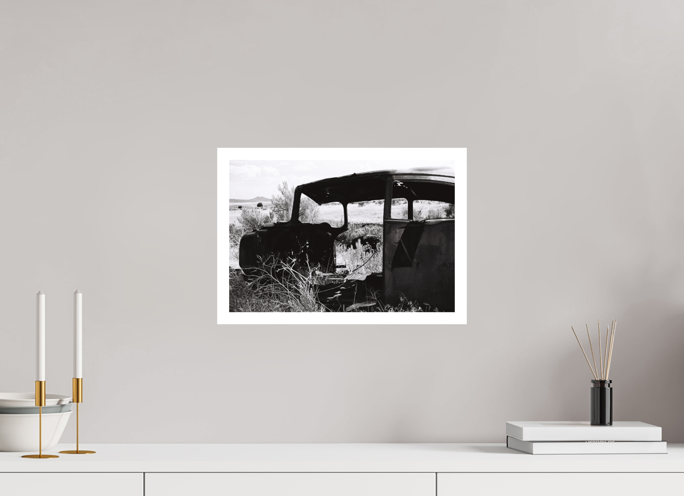 14.8 x 10″, Hahnemuhle Ultra-Smooth Erosion Car Three