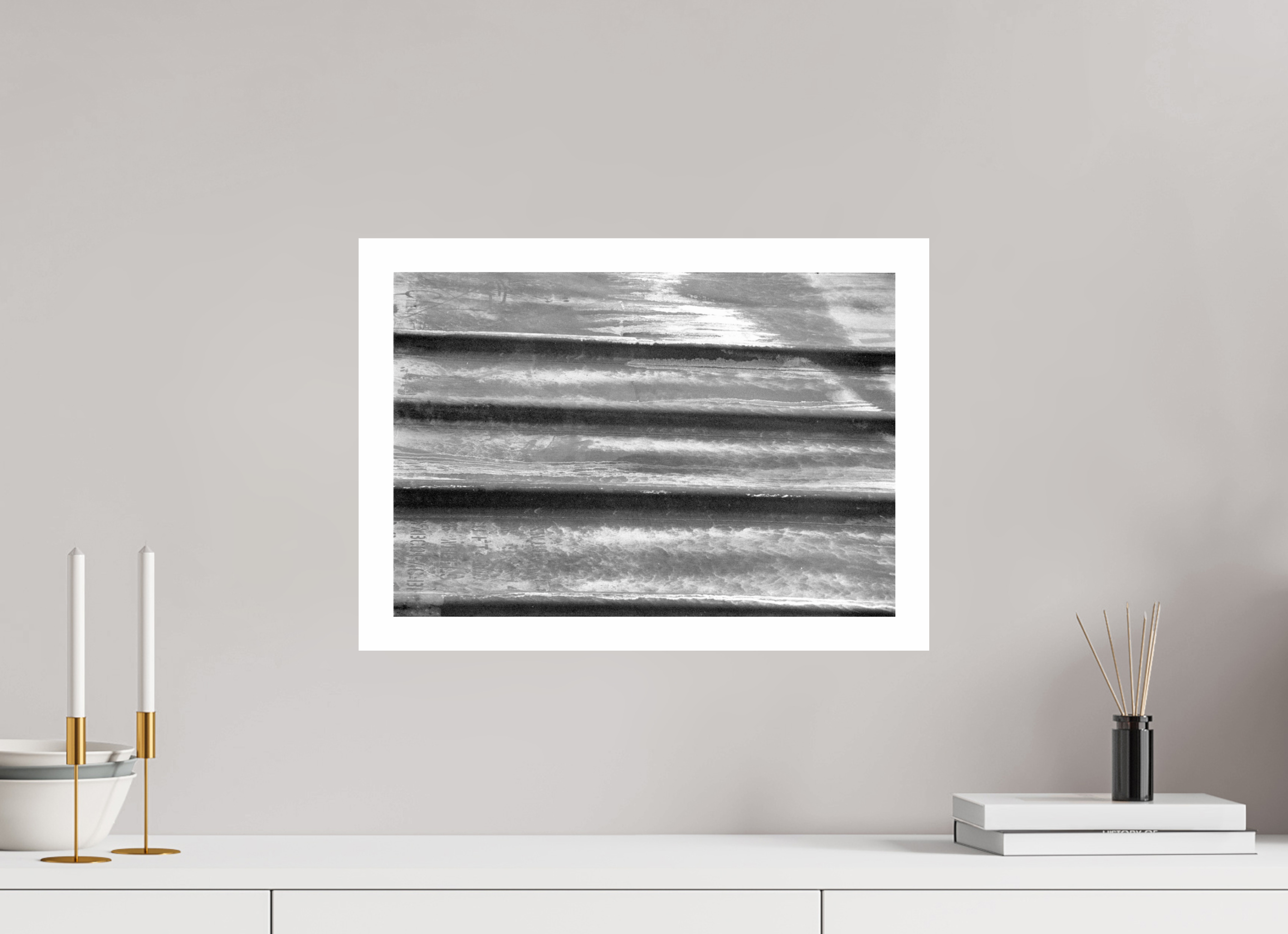 17.5 x 12″, Adam Configeration 2 Abstract Trains Photo Masterprint #4