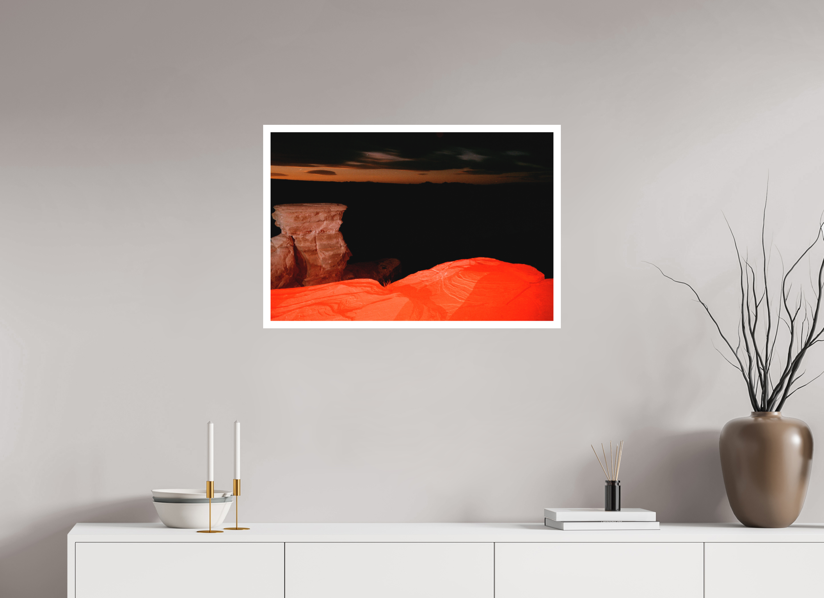 30 x 20″, Hahnemuhle Ultra-Smooth Utah Salt Wash Four