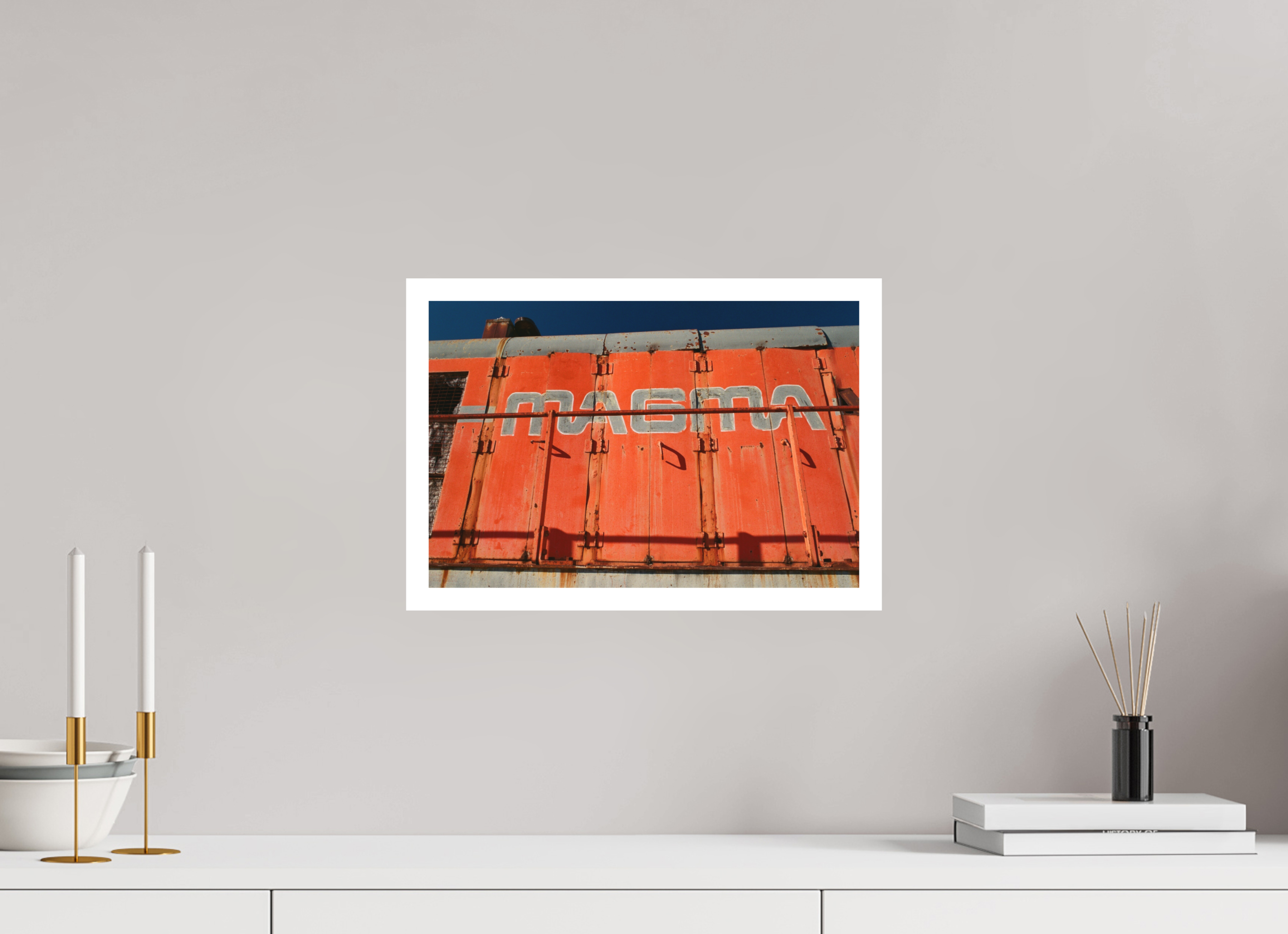 15 x 10″, Hahnemuhle Ultra-Smooth Trains Arizona Nine