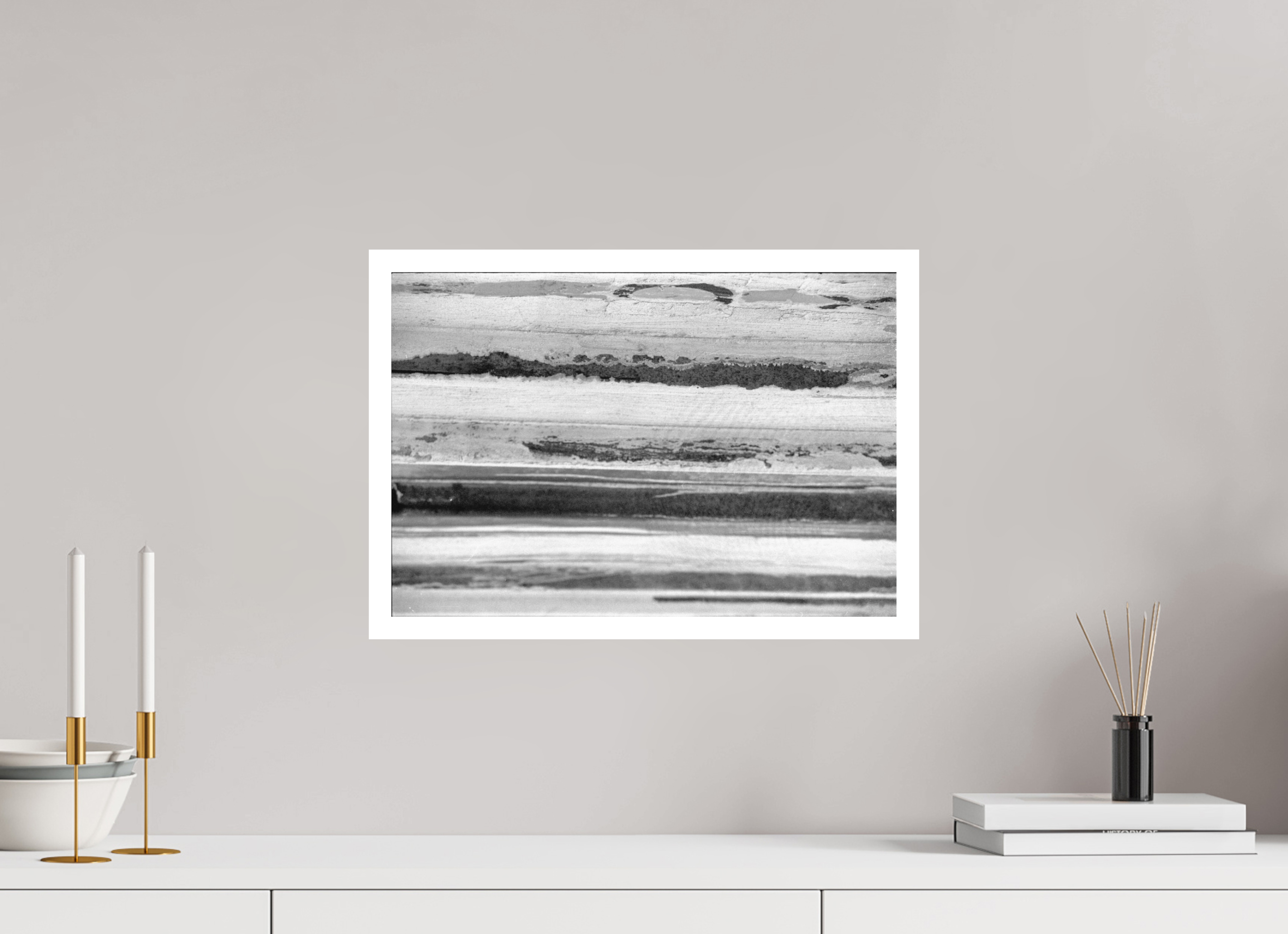 17.6 x 12″, Hahnemuhle Ultra-Smooth Abstract Trains One