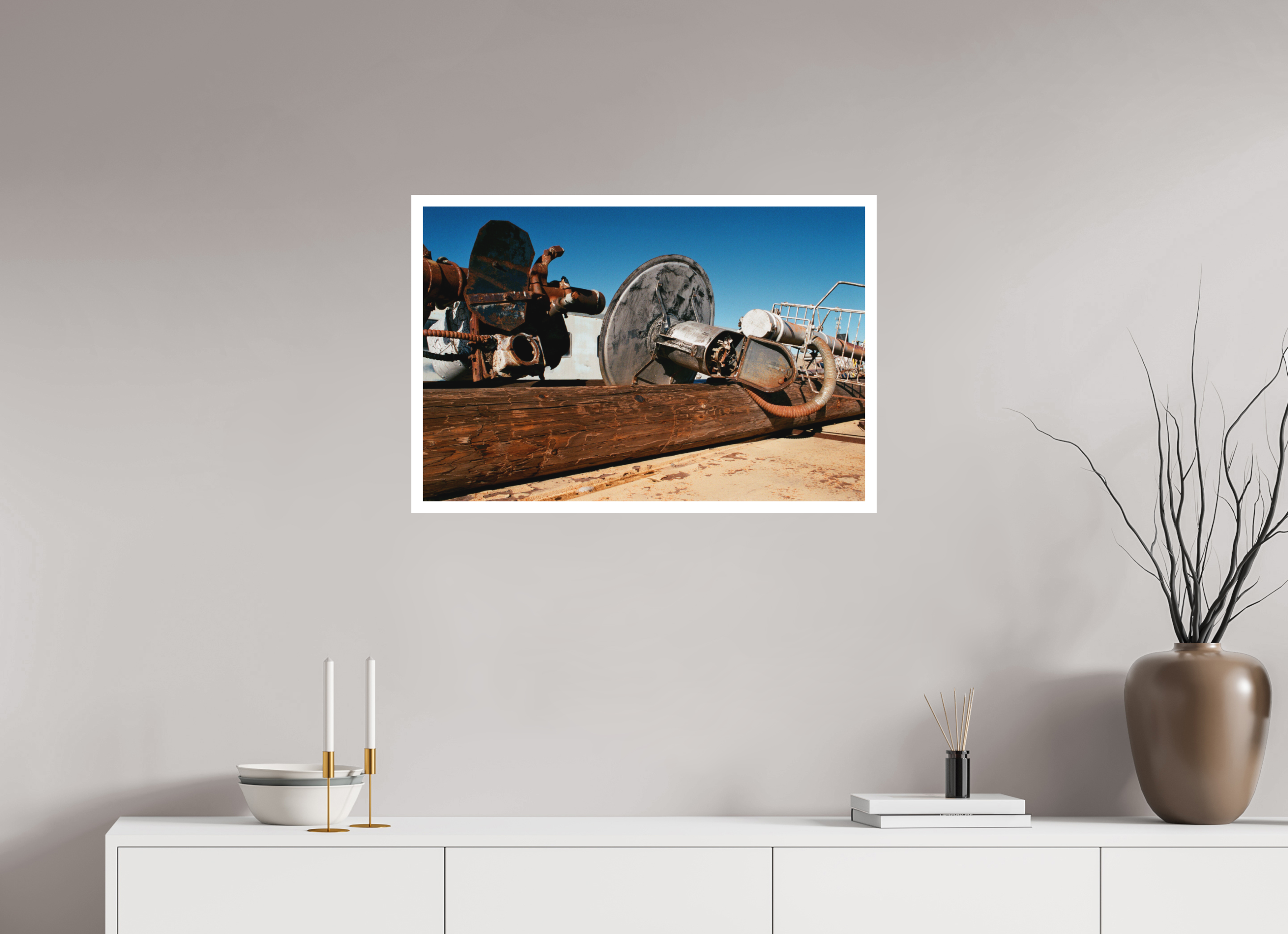 30 x 20″, Hahnemuhle Ultra-Smooth Trains Arizona Seven