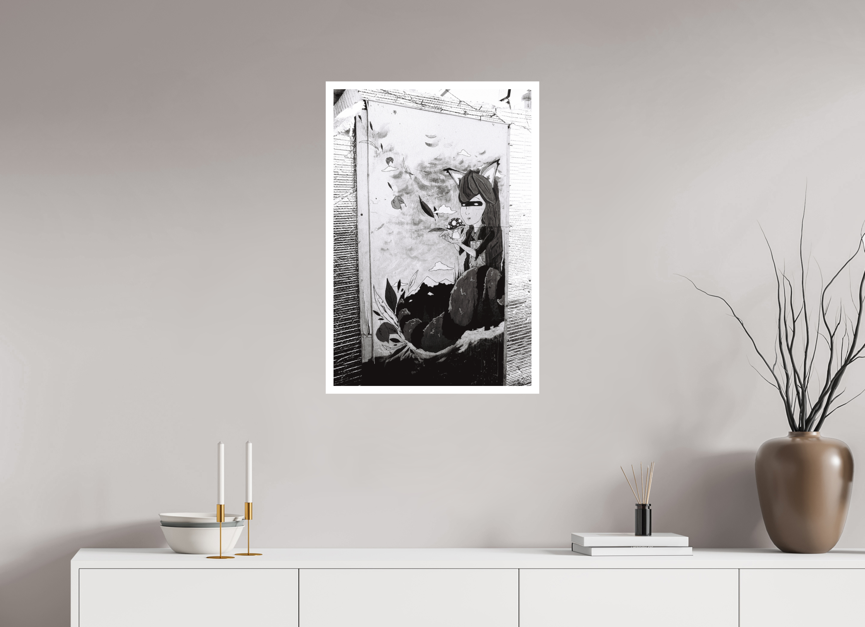 20 x 30″, Hahnemuhle Ultra-Smooth Slab City Eight