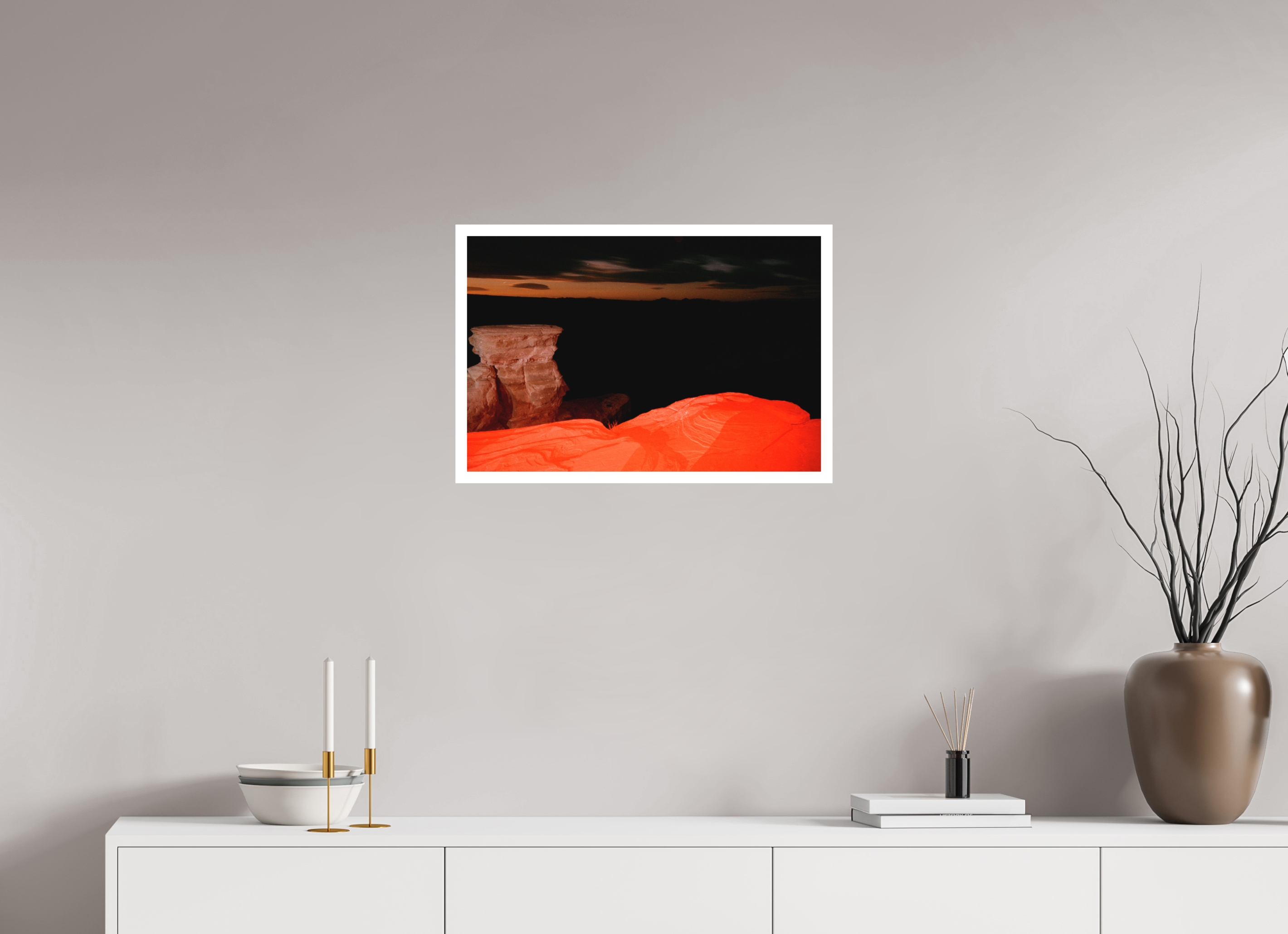 24 x 16″, Hahnemuhle Ultra-Smooth Utah Salt Wash Four